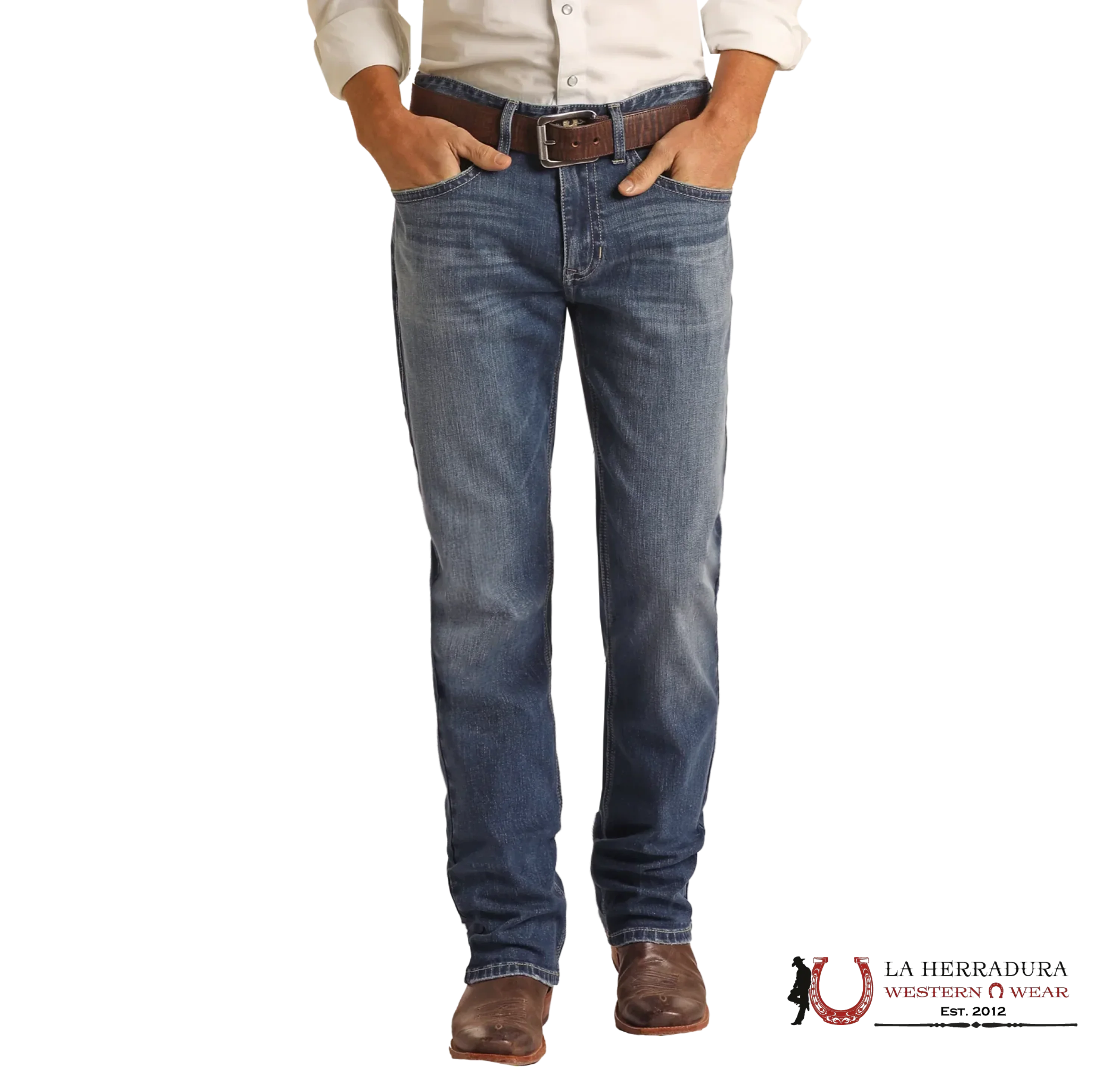 Rock&Roll Vintage ‘46 Revolver Straight Regular Ropa Hombres