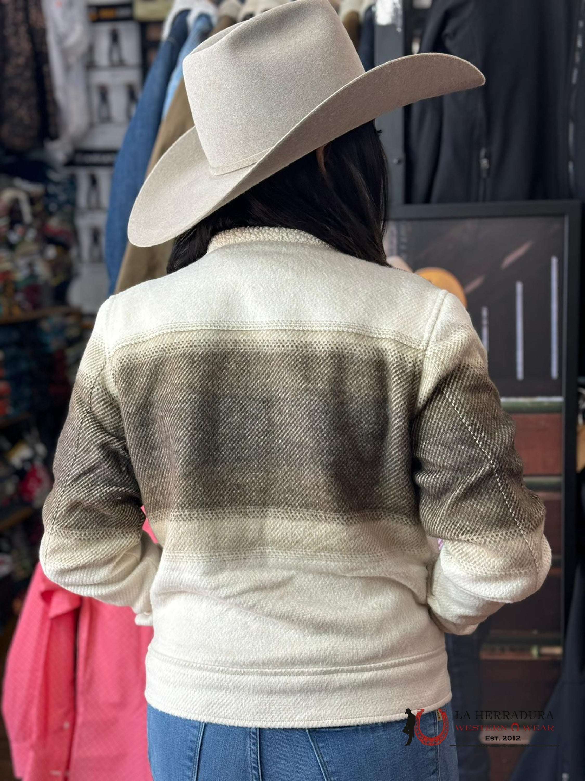 Rock&Roll Womens Sherpa Jacket Brown Ropa Mujeres
