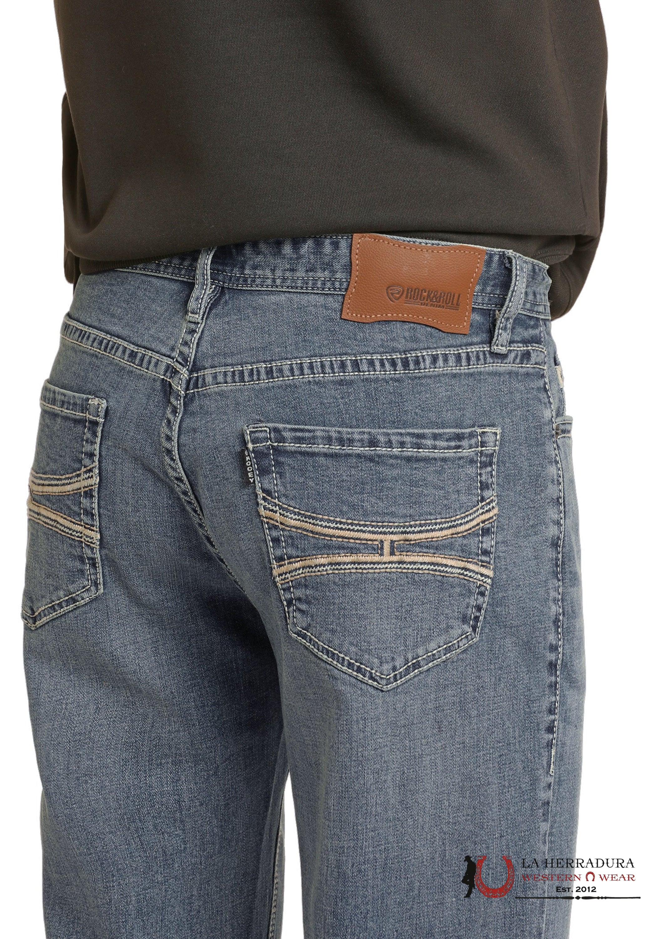 ROCK&ROLL X HOOEY DOUBLE BARREL RELAXED FIT STACKABLE BOOT - HMTBD05034 ROPA HOMBRES