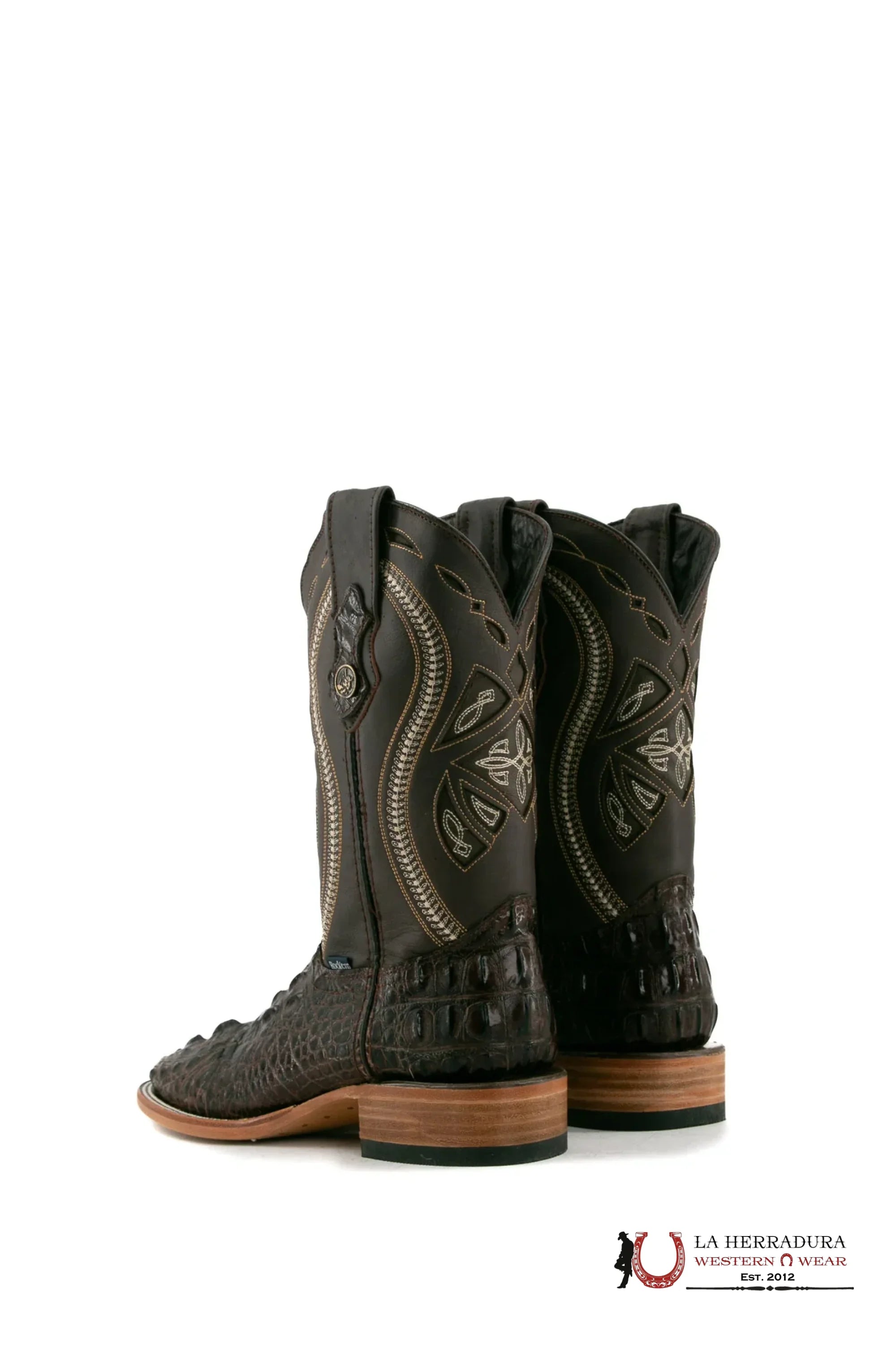 ROCKEM CLON NUCA BROWN SQ. TOE BOOT BOTAS HOMBRES