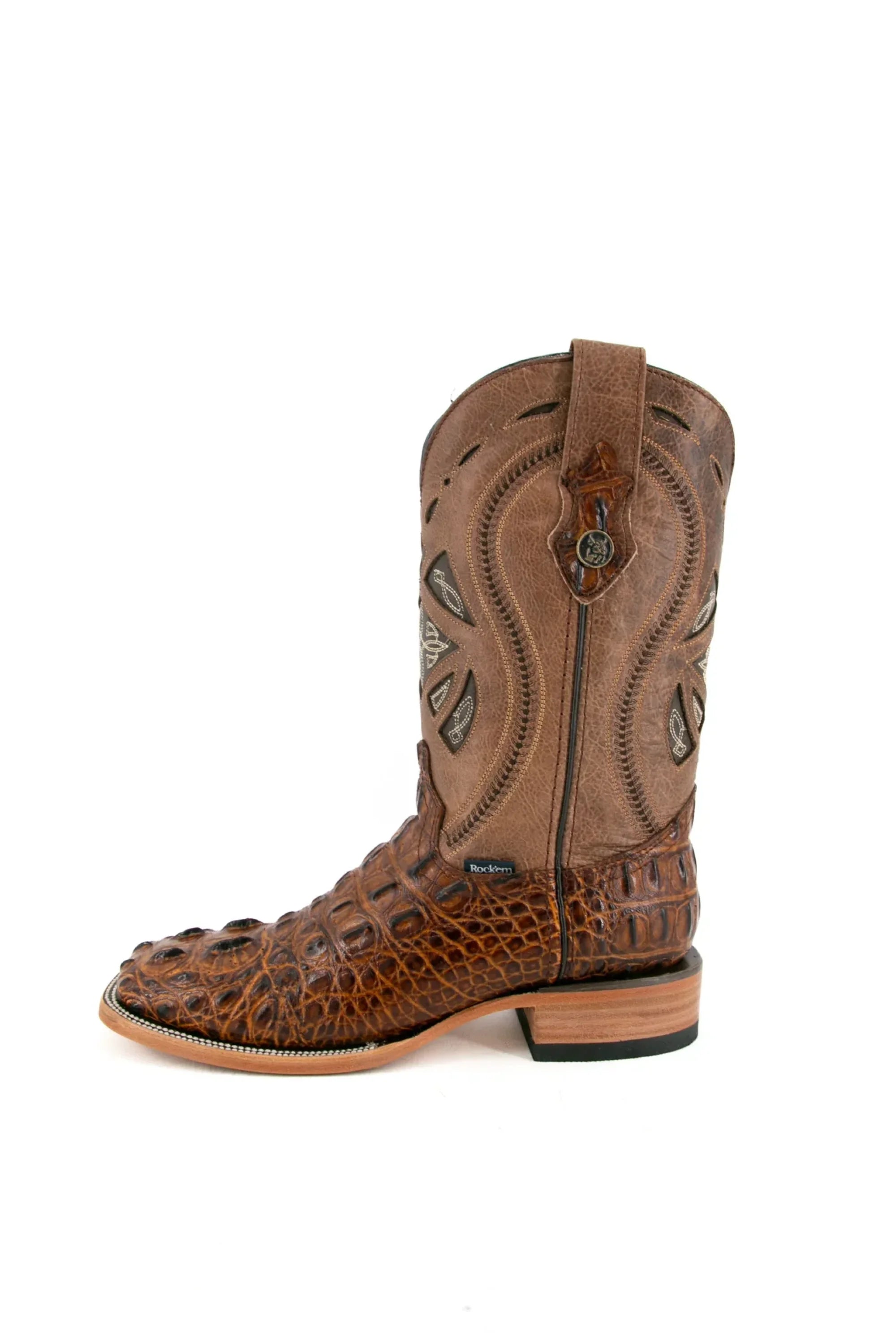 Mens Caiman Nuca Miel Boot Botas Hombres