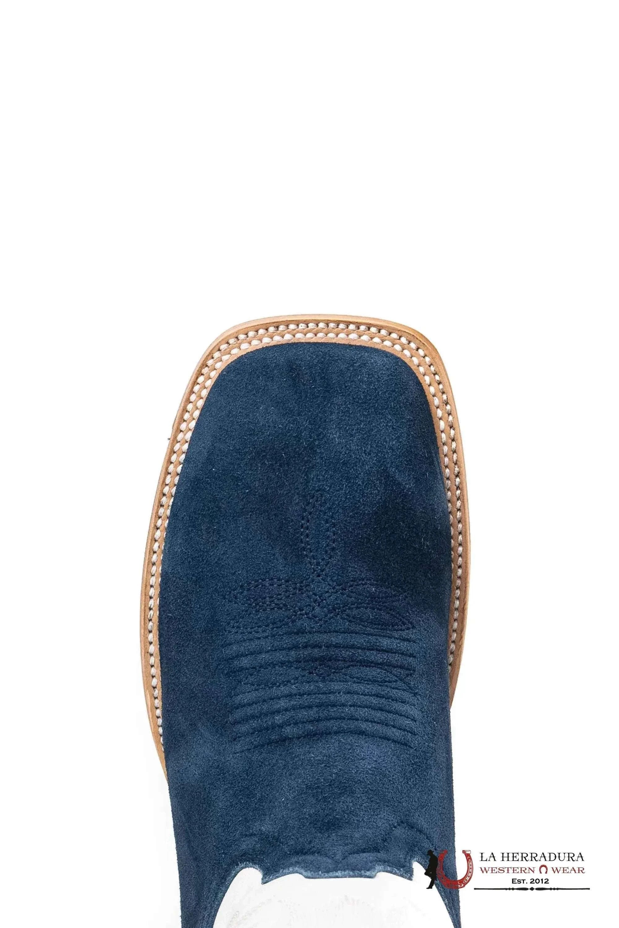 ROCKEM EST. ALPEZ BLUE SWADE SQ. TOE BOOT BOTAS HOMBRES