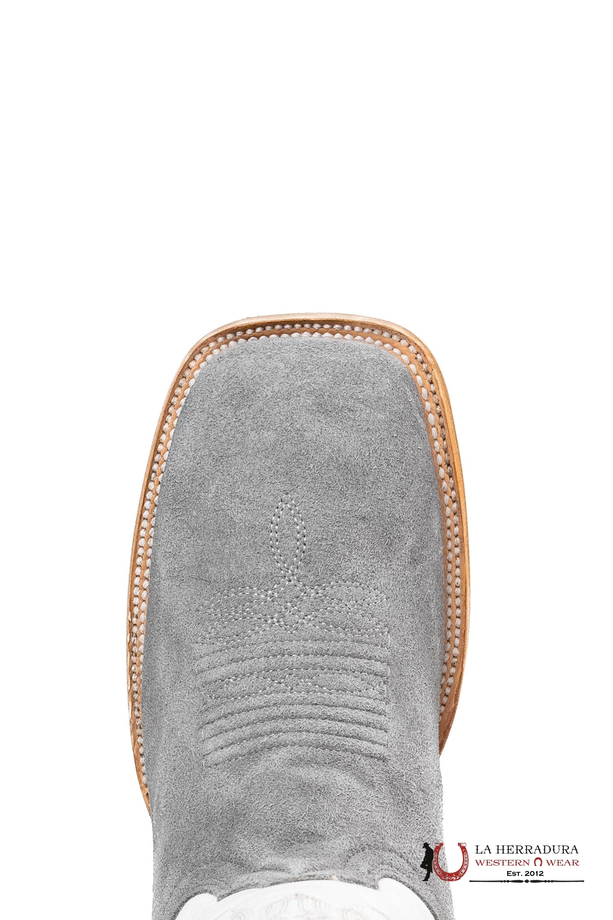 ROCKEM EST. ALPEZ GREY SWADE SQ. TOE BOOT BOTAS HOMBRES