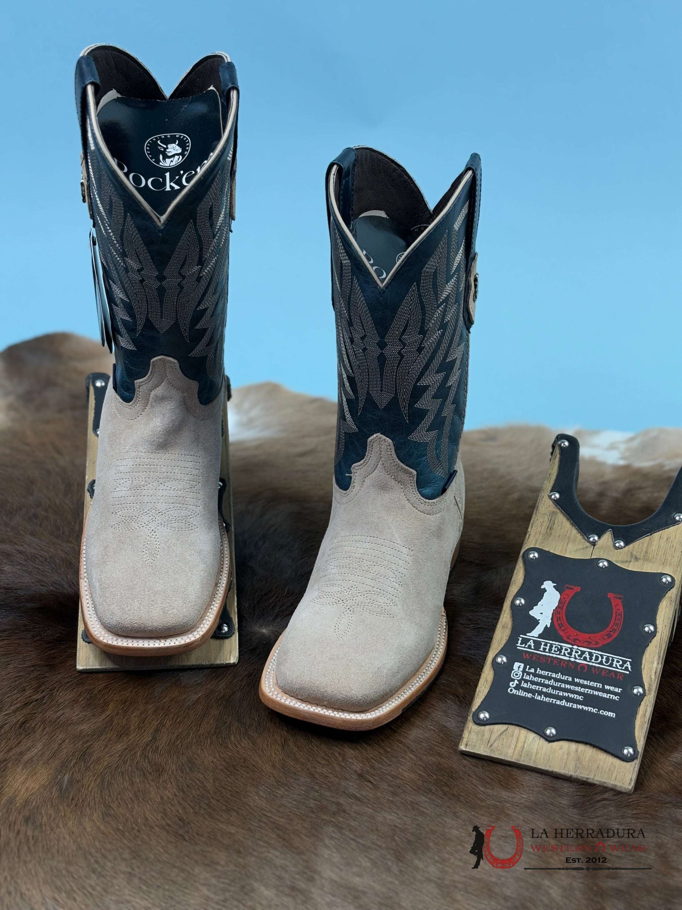 Men’s Rock’em Alpez Gamuza Arena Botas Hombres
