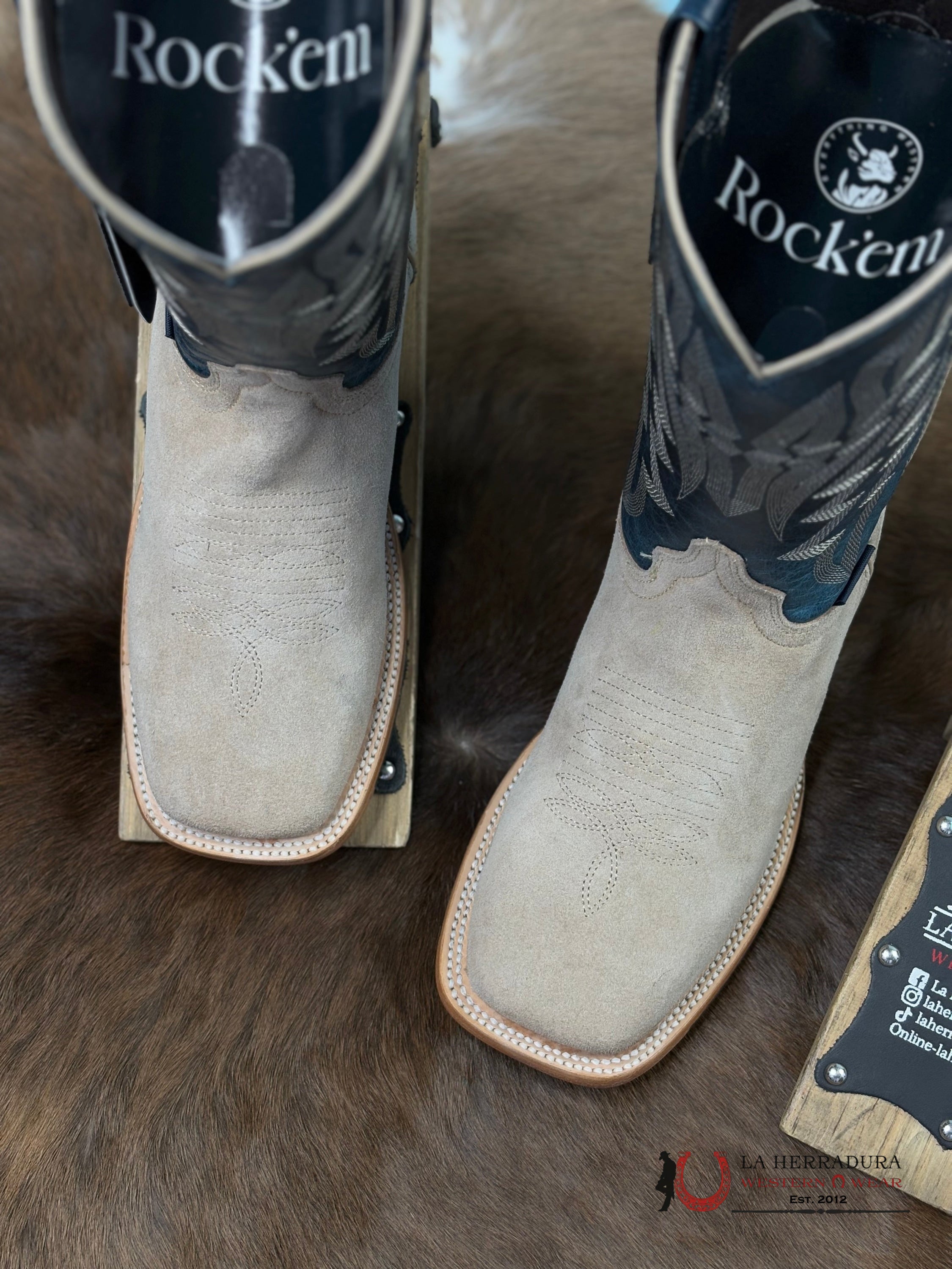 Men’s Rock’em Alpez Gamuza Arena Botas Hombres