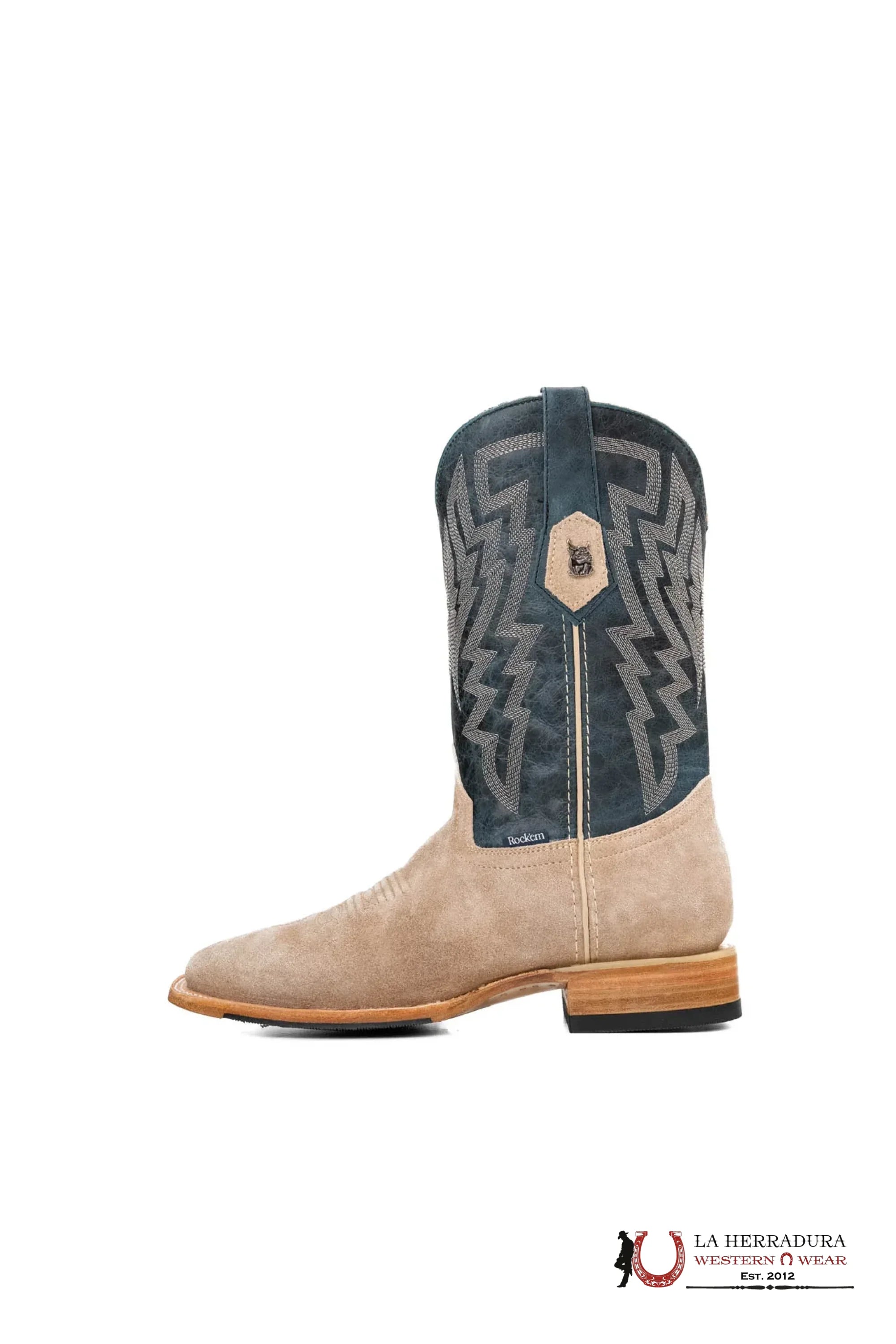 ROCKEM EST. ALPEZ SAND SWADE SQ. TOE BOOT BOTAS HOMBRES