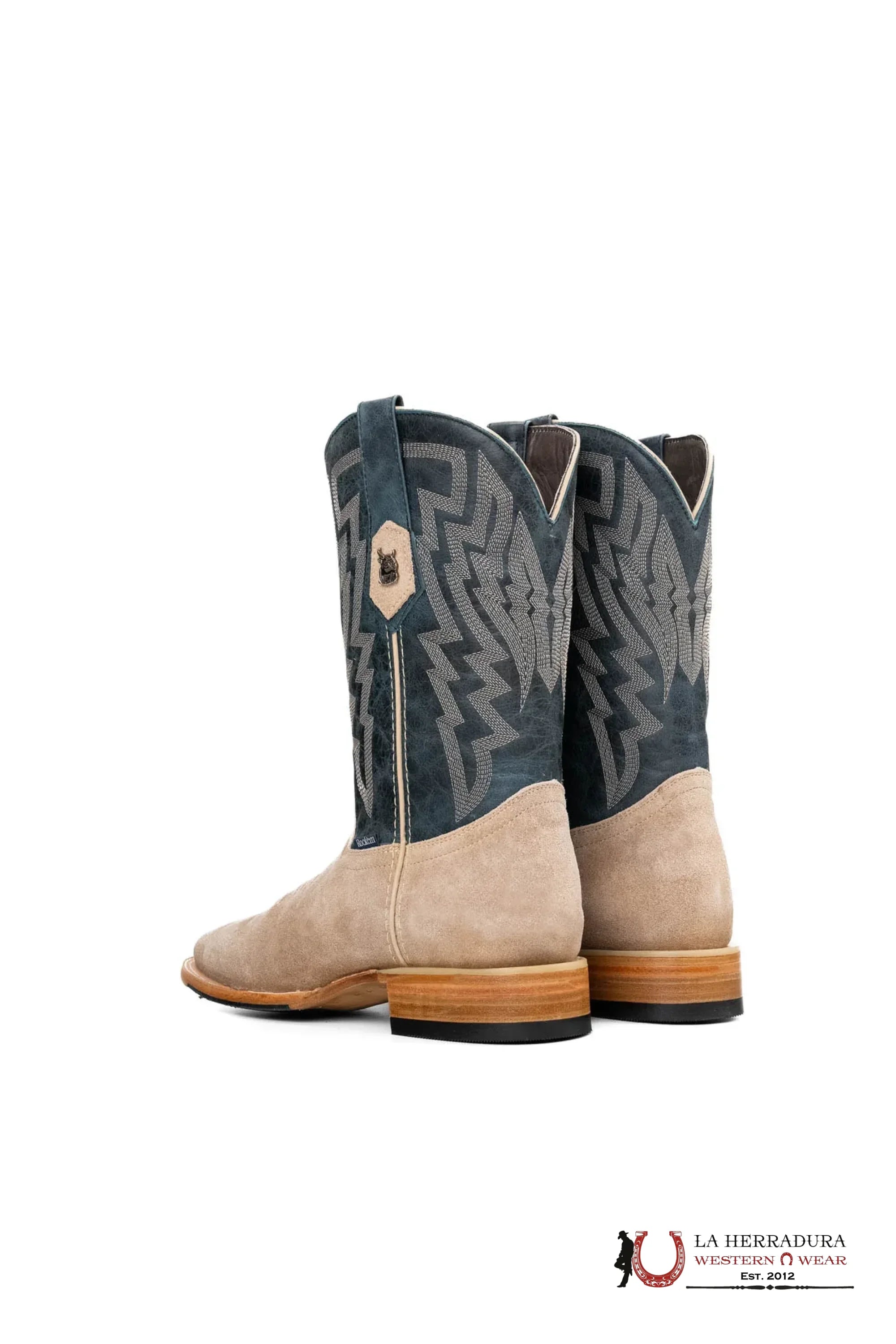 ROCKEM EST. ALPEZ SAND SWADE SQ. TOE BOOT BOTAS HOMBRES