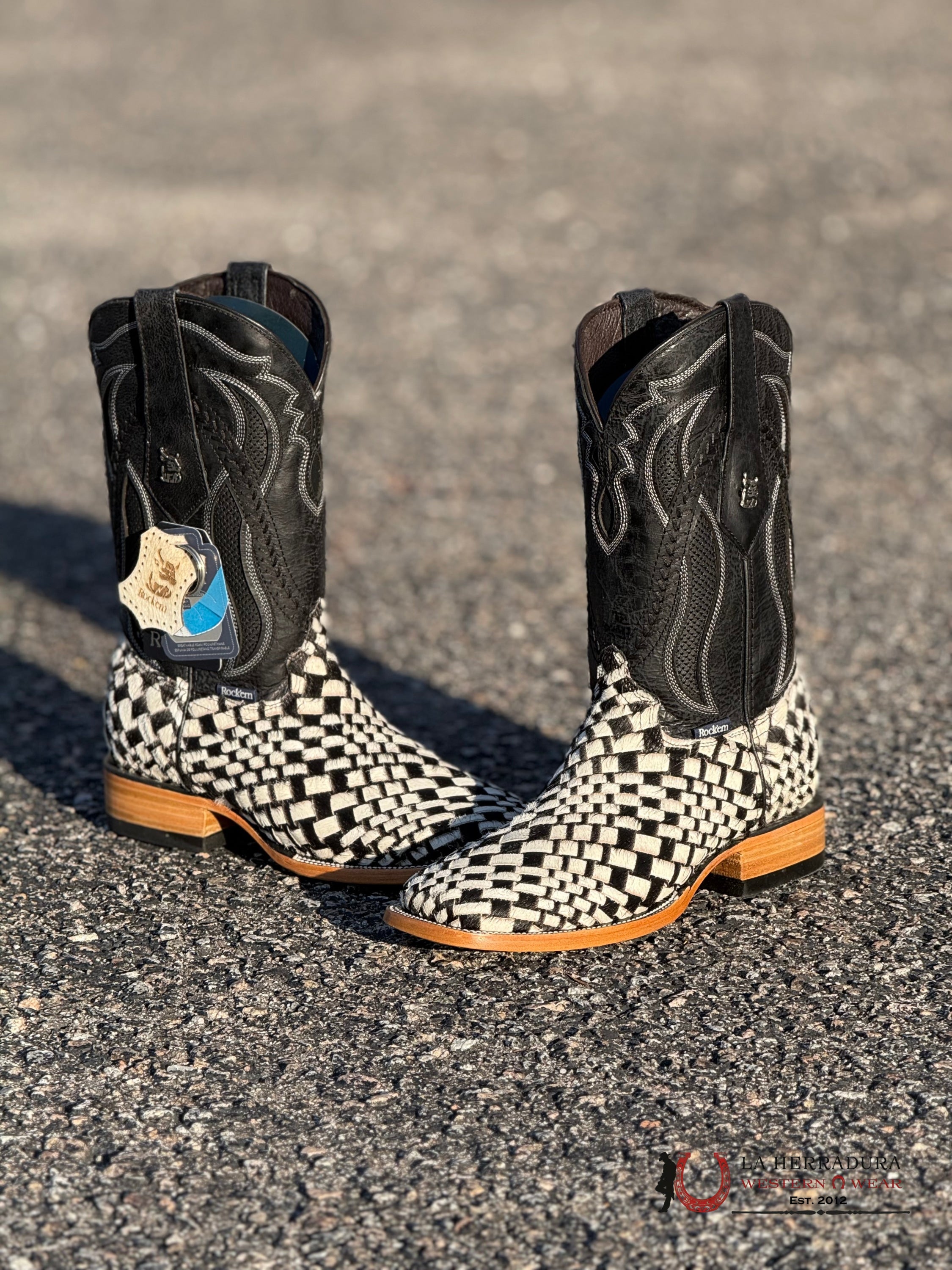 Mens Est. Arizona Cowhide Boot Botas Hombres