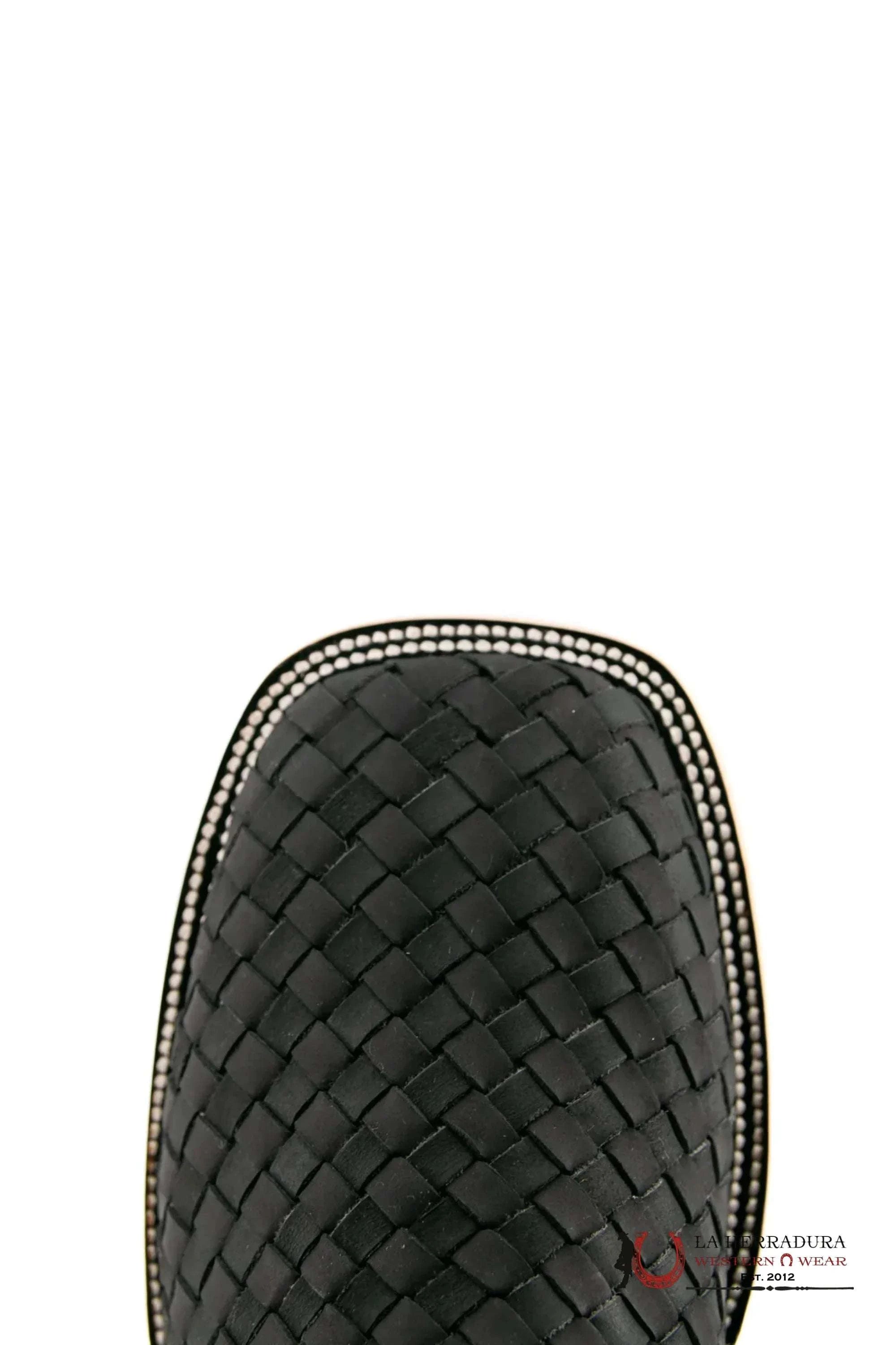 ROCKEM EST. SERBIA CRAZY BLACK/BLACK SQ. TOE BOOT BOTAS HOMBRES