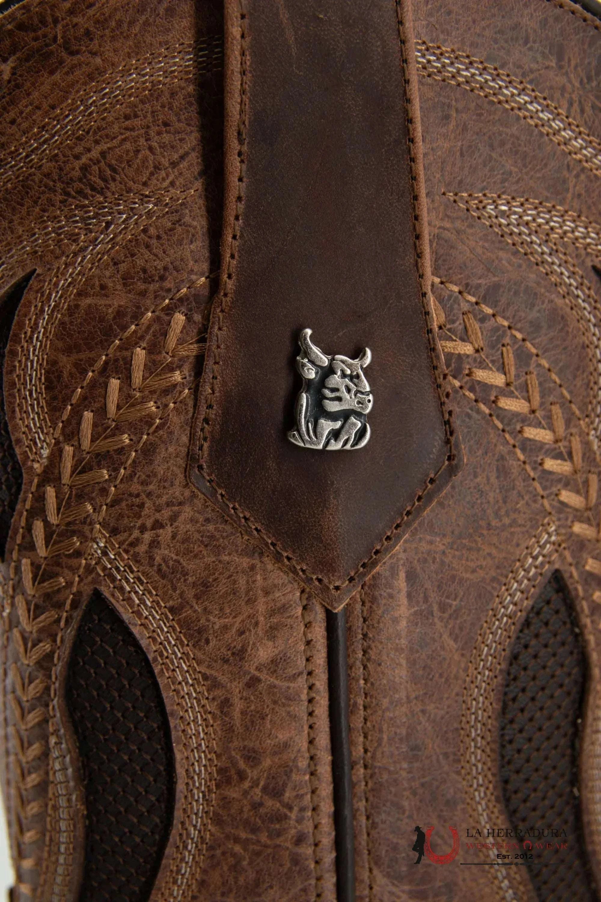 ROCKEM EST. SERBIA CRAZY CHOCO/TAN SQ. TOE BOOT BOTAS HOMBRES