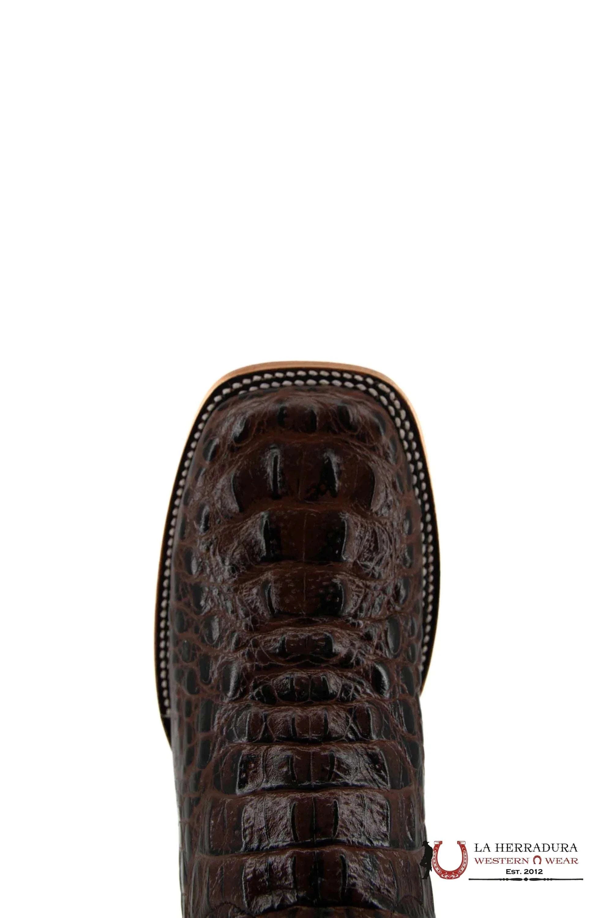 Mens Fuscus Caiman Cafe Boot Square Botas Hombres