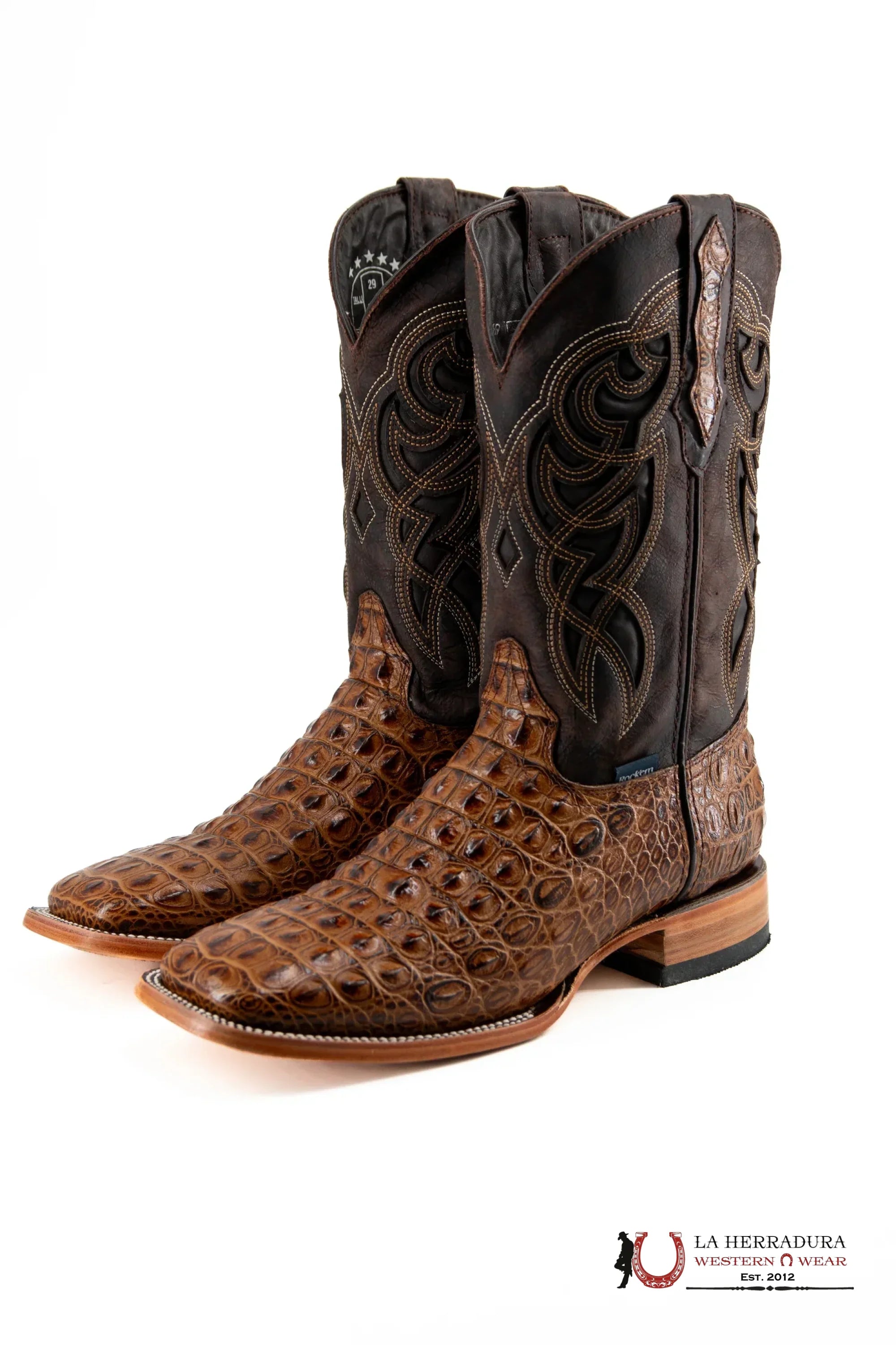 Mens Lomo De Nilo Miel Boot Botas Hombres