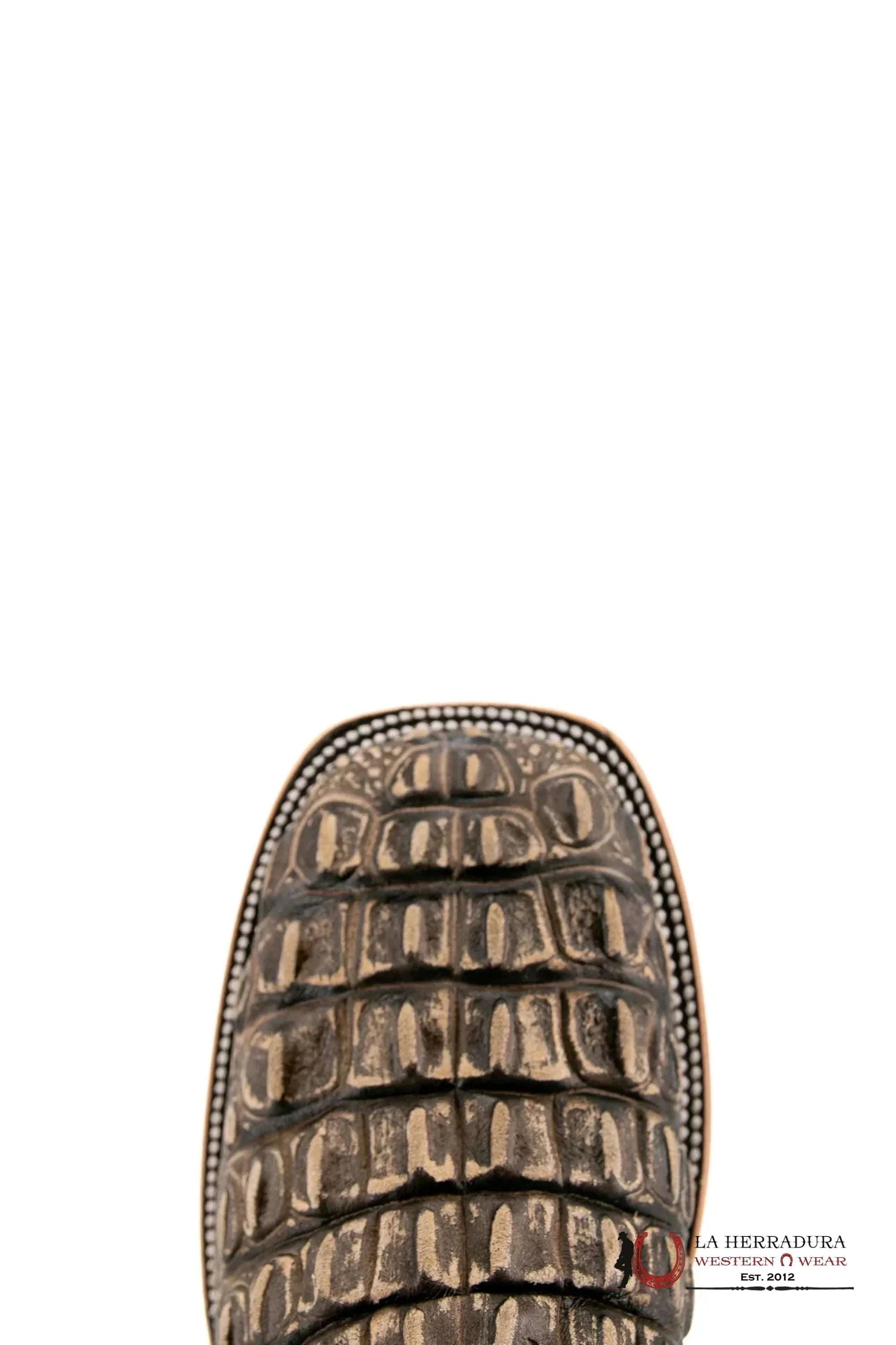 ROCKEM IMIT. LOMO GRANDE RUSTIC HONEY SQ. TOE BOOT BOTAS HOMBRES