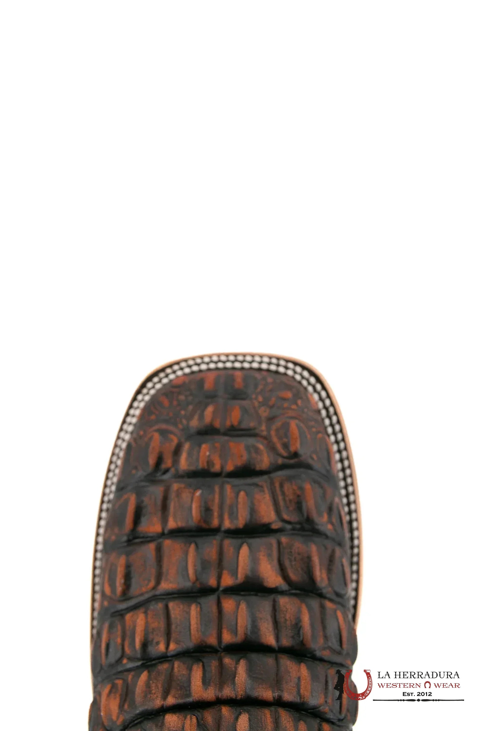 ROCKEM IMIT. LOMO GRANDE RUSTIC SHEDRON SQ. TOE BOOT BOTAS HOMBRES