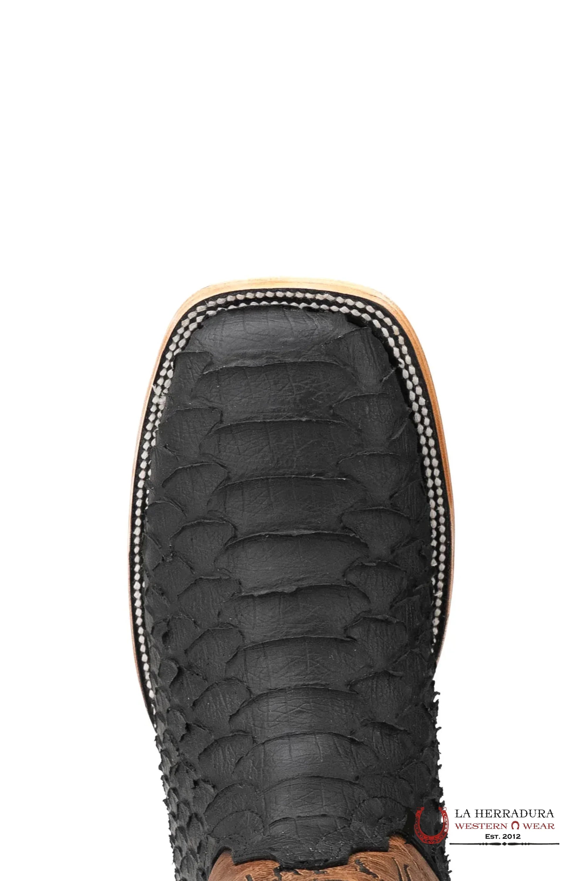 ROCKEM PYTHON RG MATTE BLACK *MÉXICO TUBE* SQ. TOE BOOT BOTAS HOMBRES