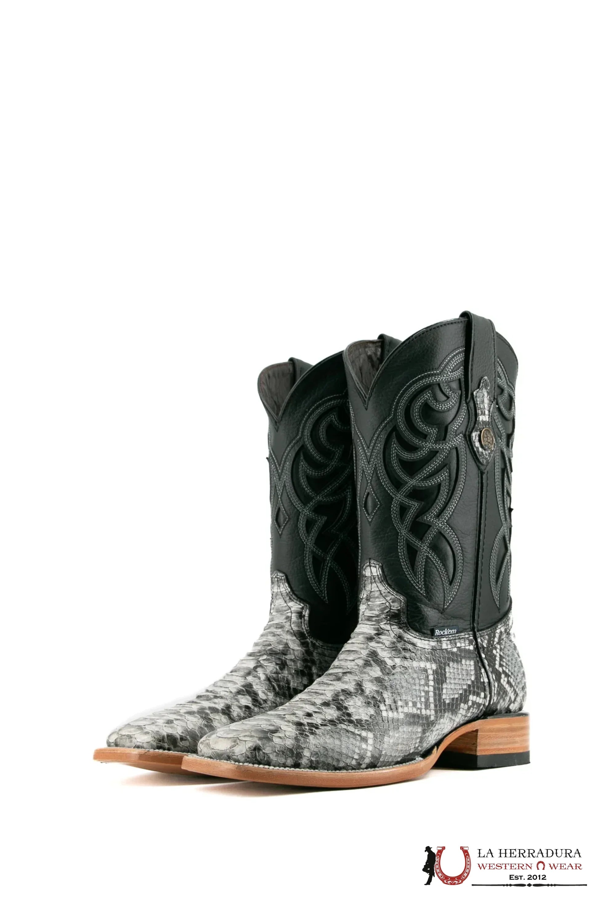 ROCKEM IMIT PYTHON ECLIPSE SQ. TOE BOOT BOTAS HOMBRES