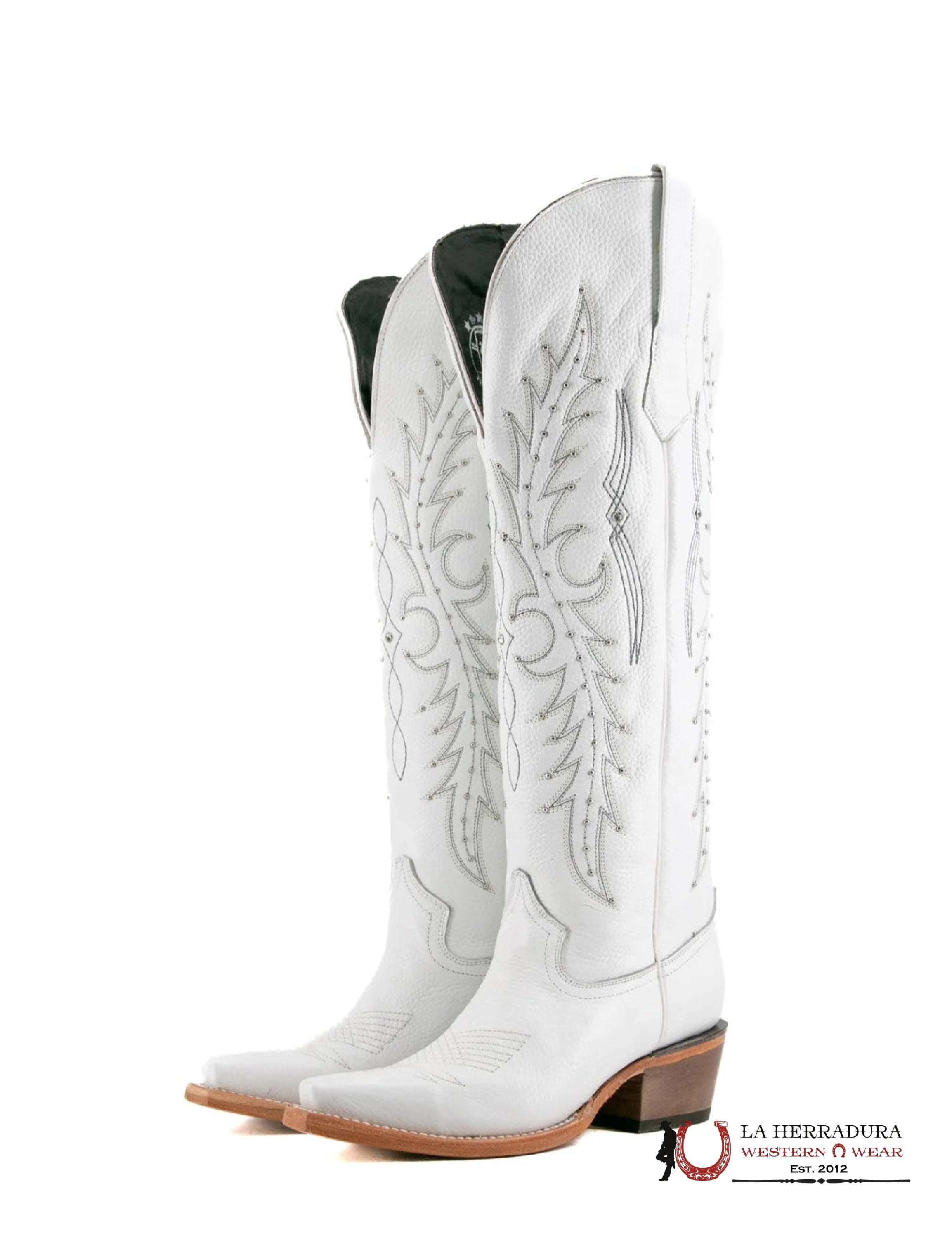 ROCK’EM TALL BOOT ‘PAULINA’ HUESO BOTAS MUJERES