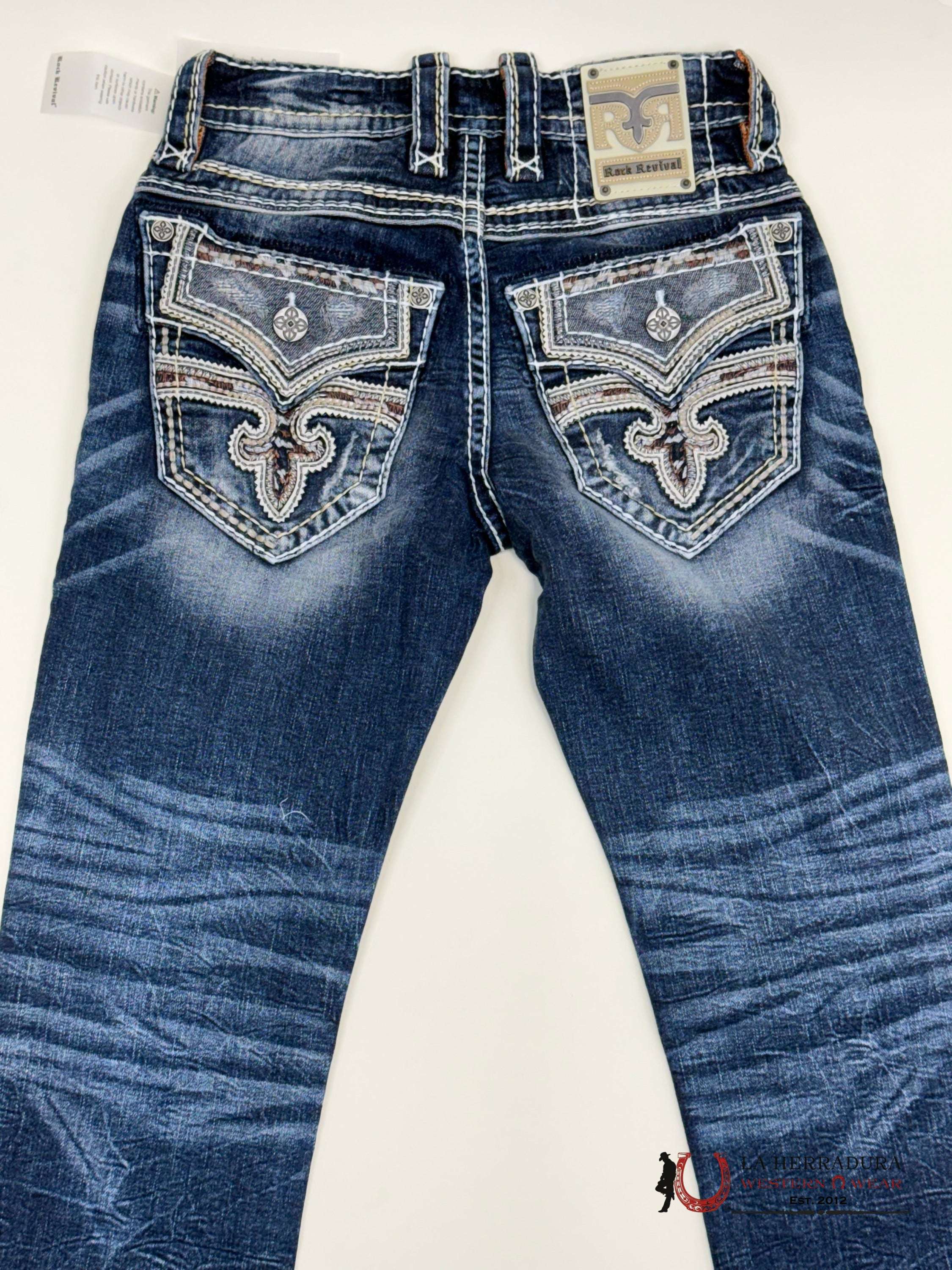 Rockrevival Jared Straight Jeans Ropa Hombres