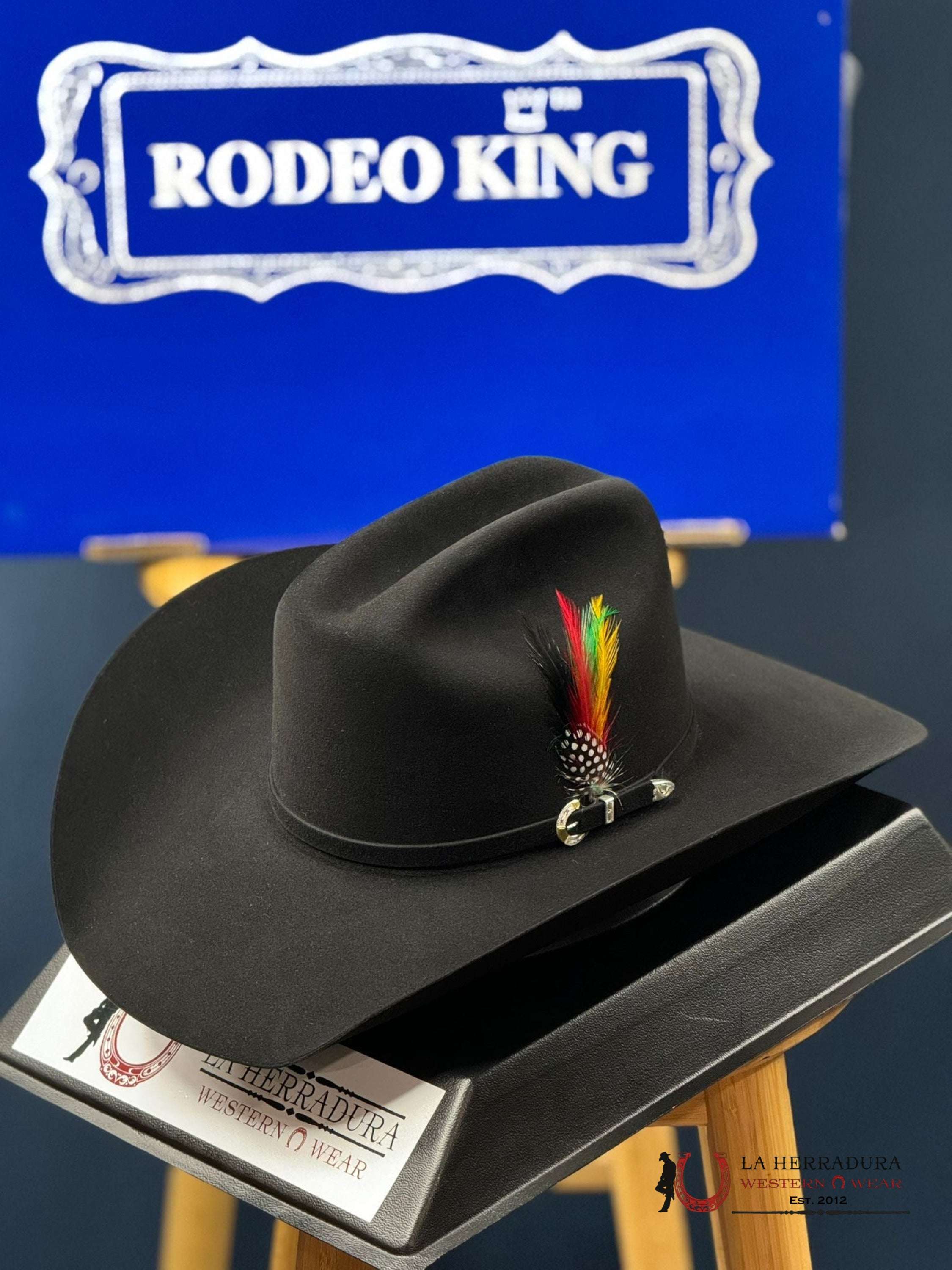 Rodeo King 1000X Black Top Hand Tejana