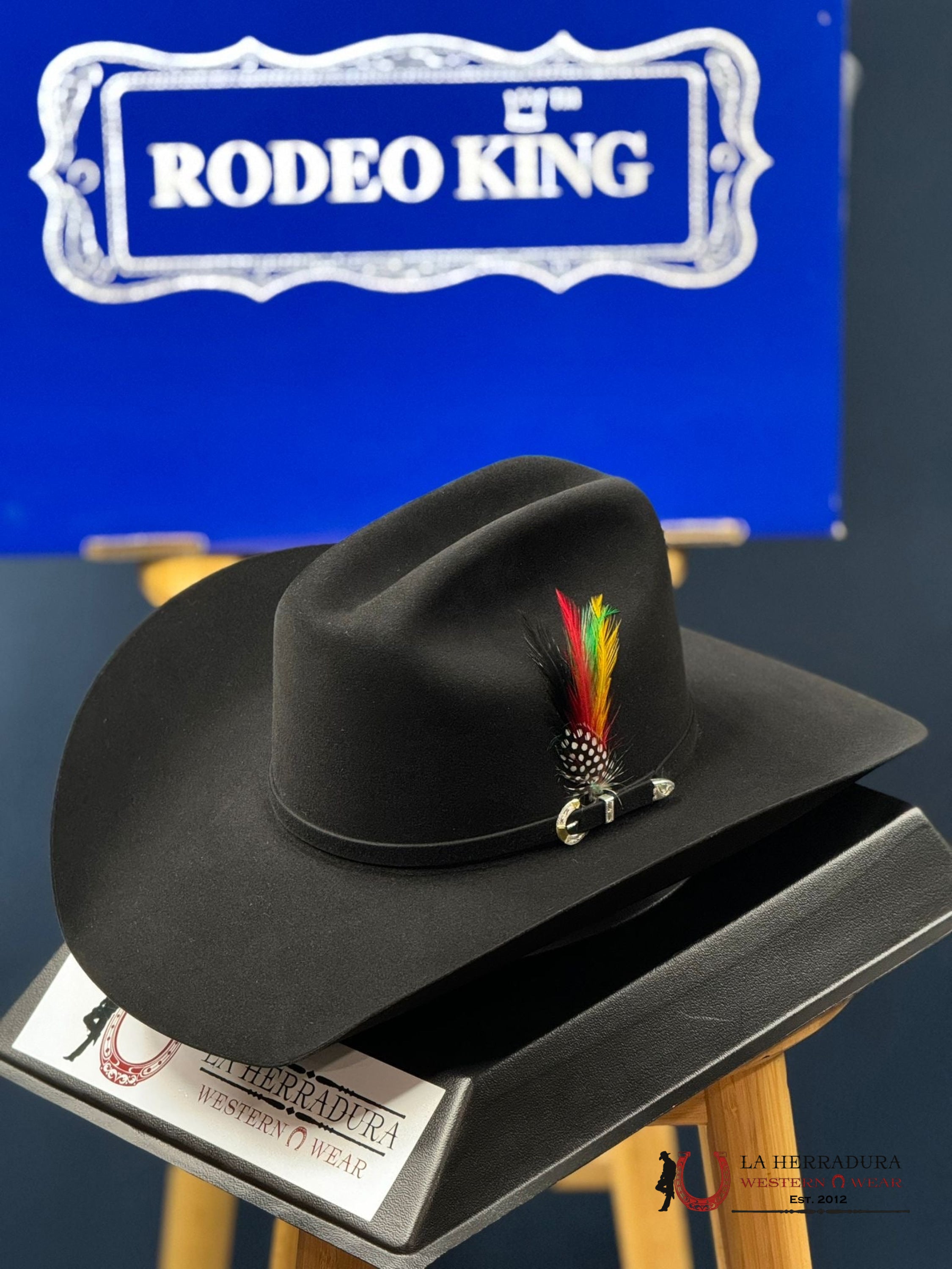 Rodeo King 1000X Black Top Hand Tejana