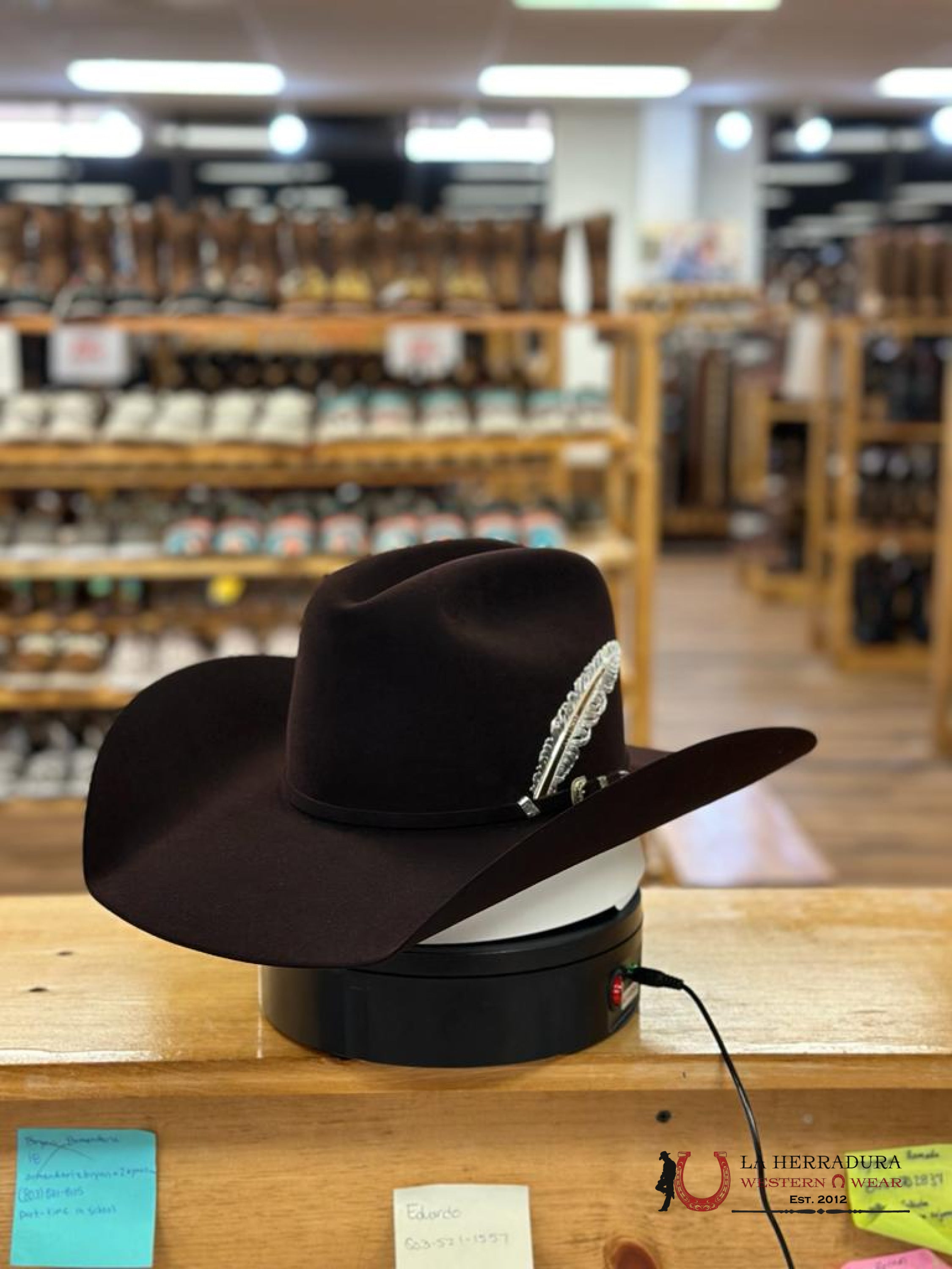 Rodeo King 100X Black Cherry Top Hand Tejana