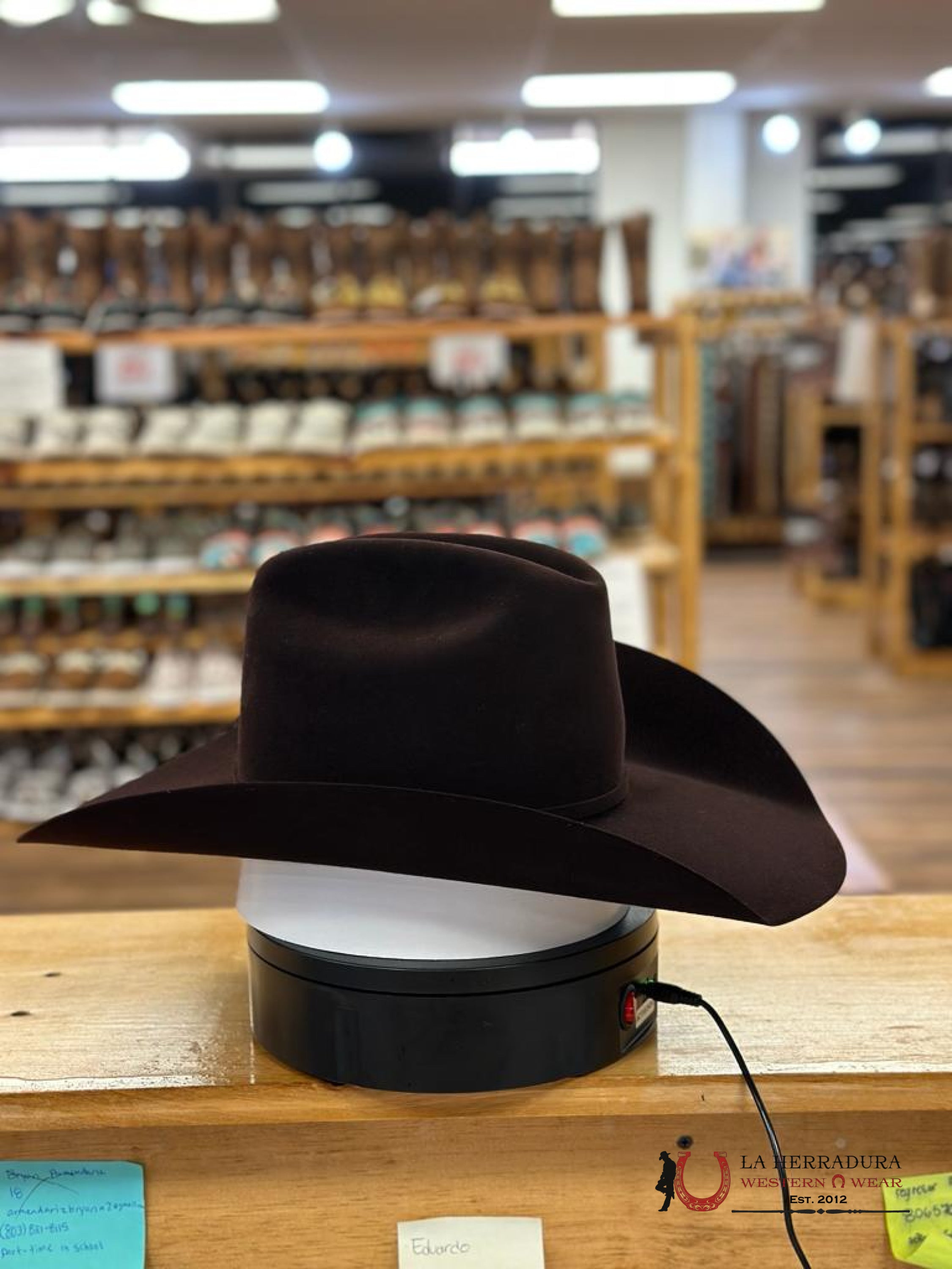 Rodeo King 100X Black Cherry Top Hand Tejana