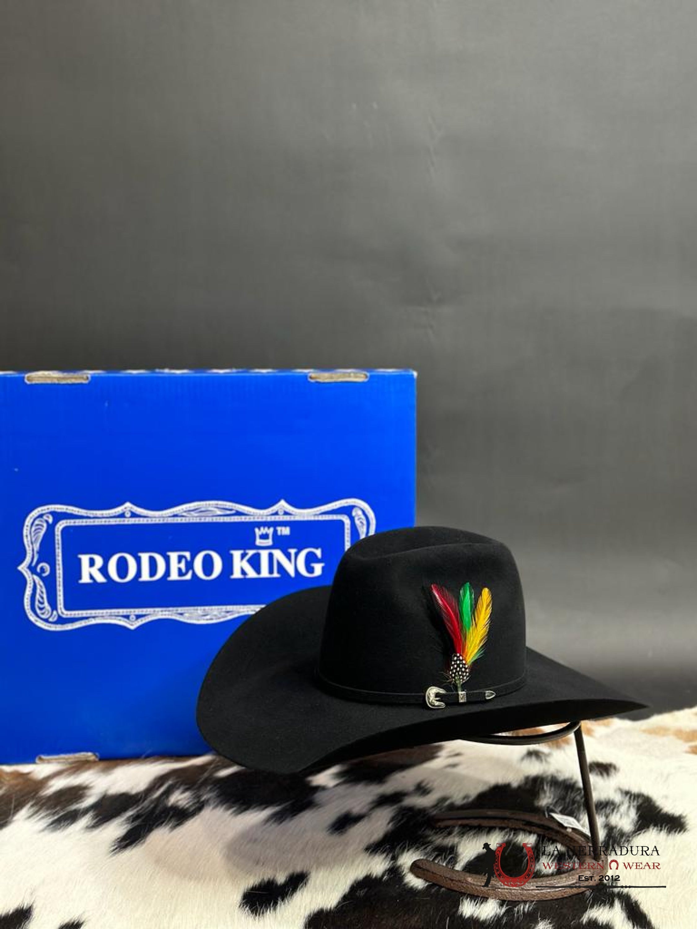 Rodeo King 100X Black Top Hand Tejana