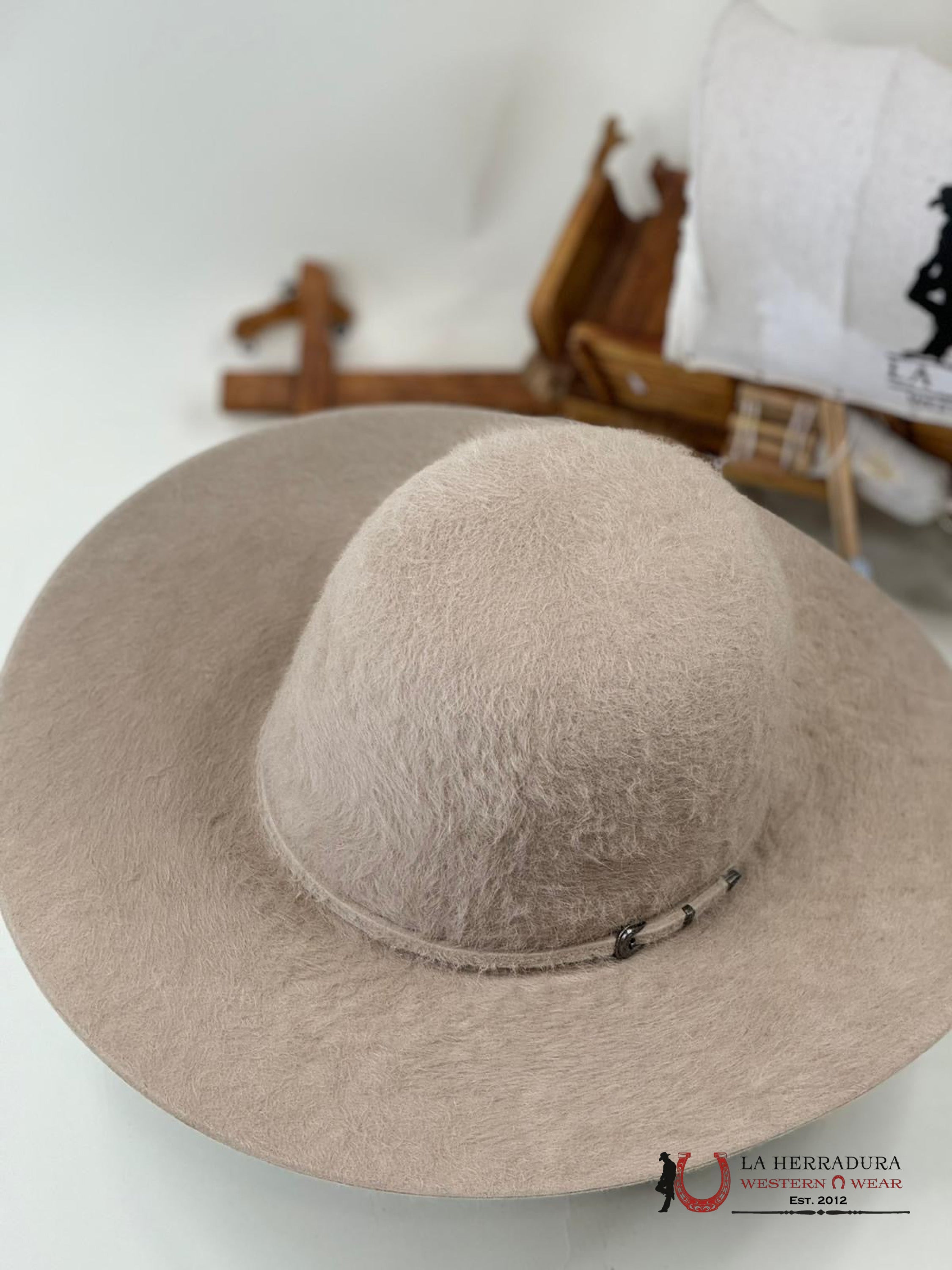 Rodeo King 10X Grizzly Open Crown Silverbelly Tejana