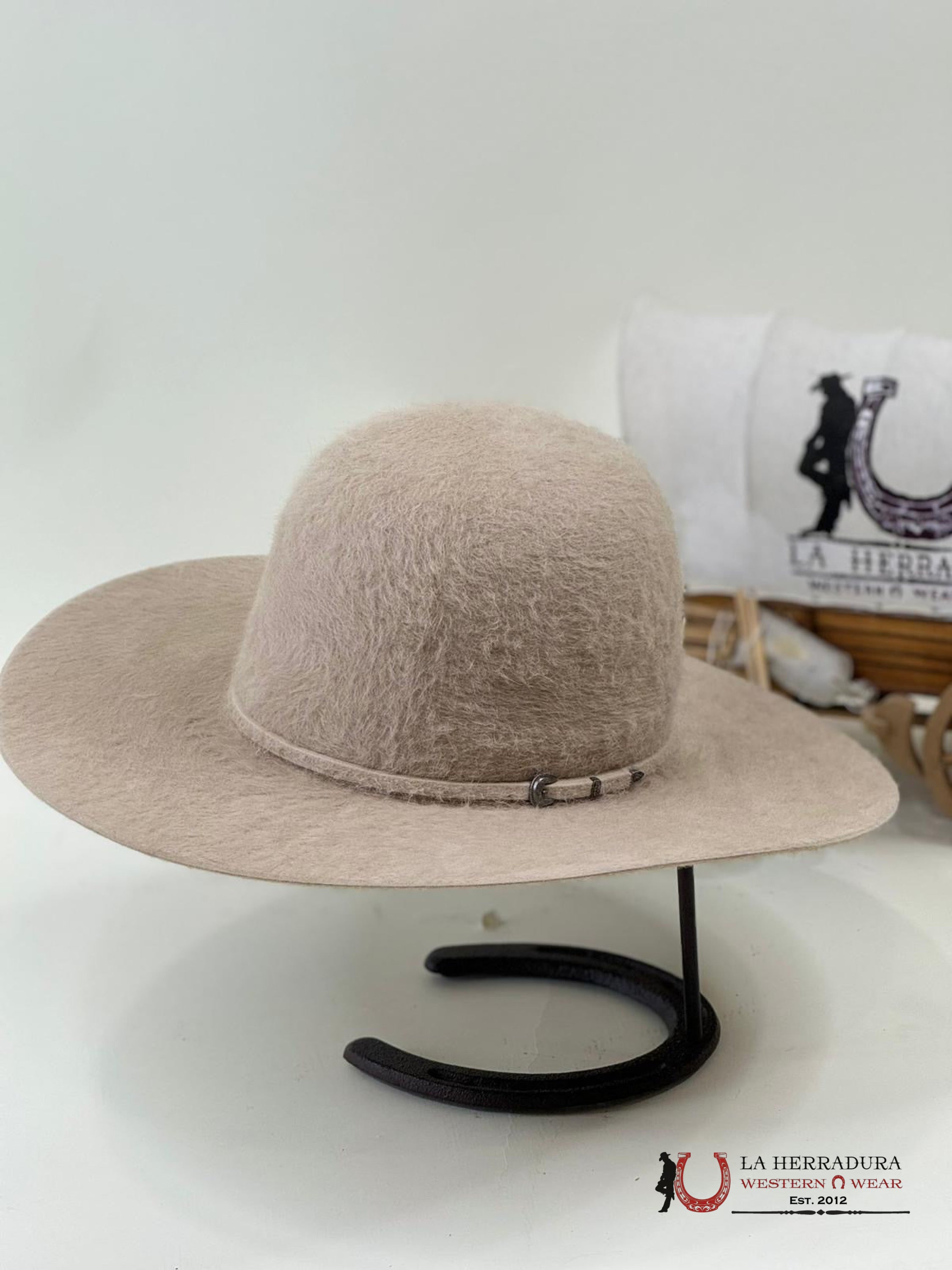 Rodeo King 10X Grizzly Open Crown Silverbelly Tejana