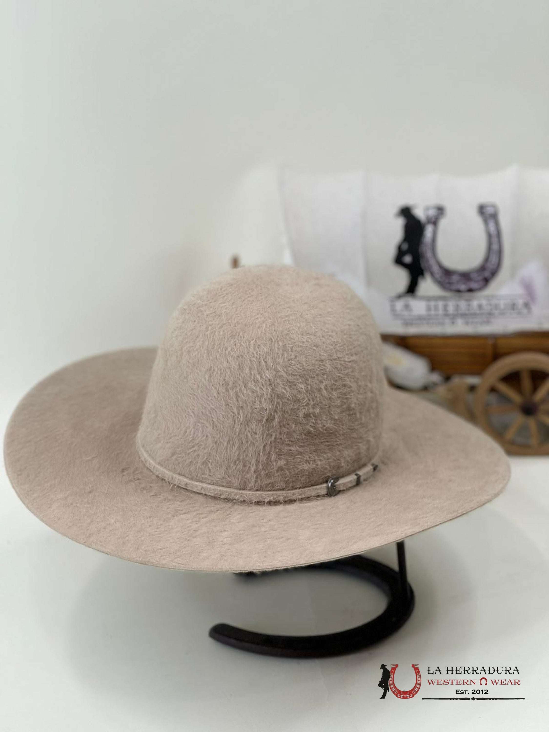 Rodeo King 10X Grizzly Open Crown Silverbelly Tejana