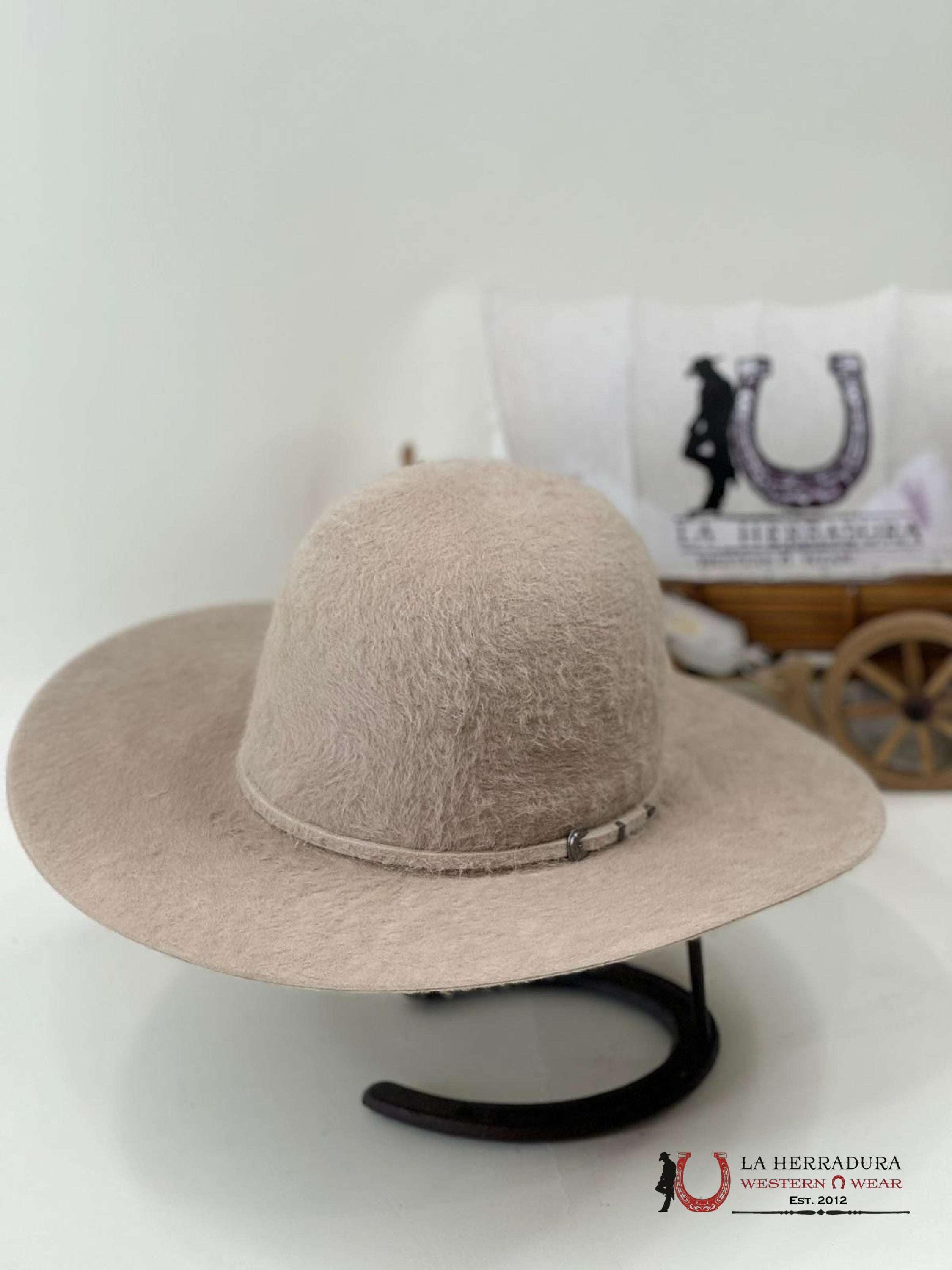 Rodeo King 10X Grizzly Open Crown Silverbelly Tejana