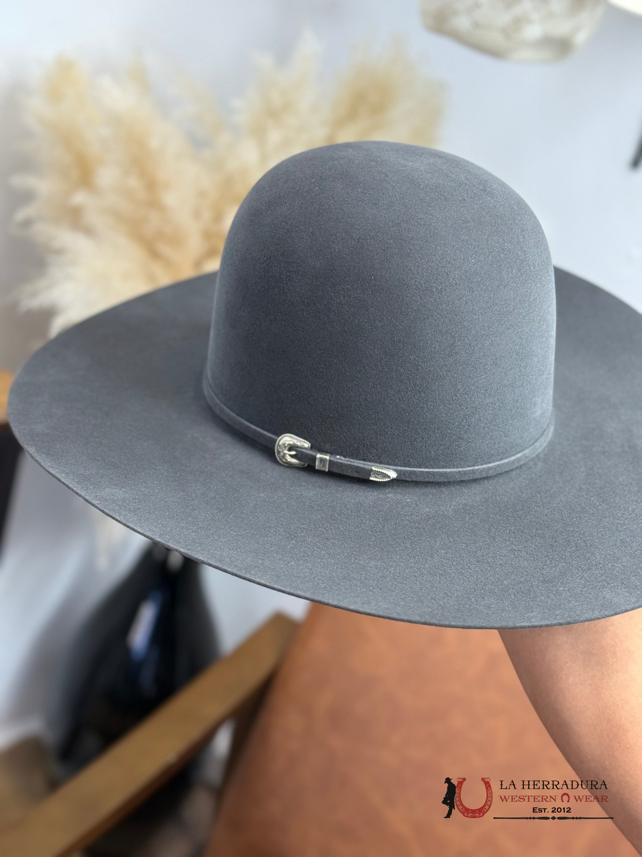 Rodeo King 30x Charcoal Open Crown TEJANA