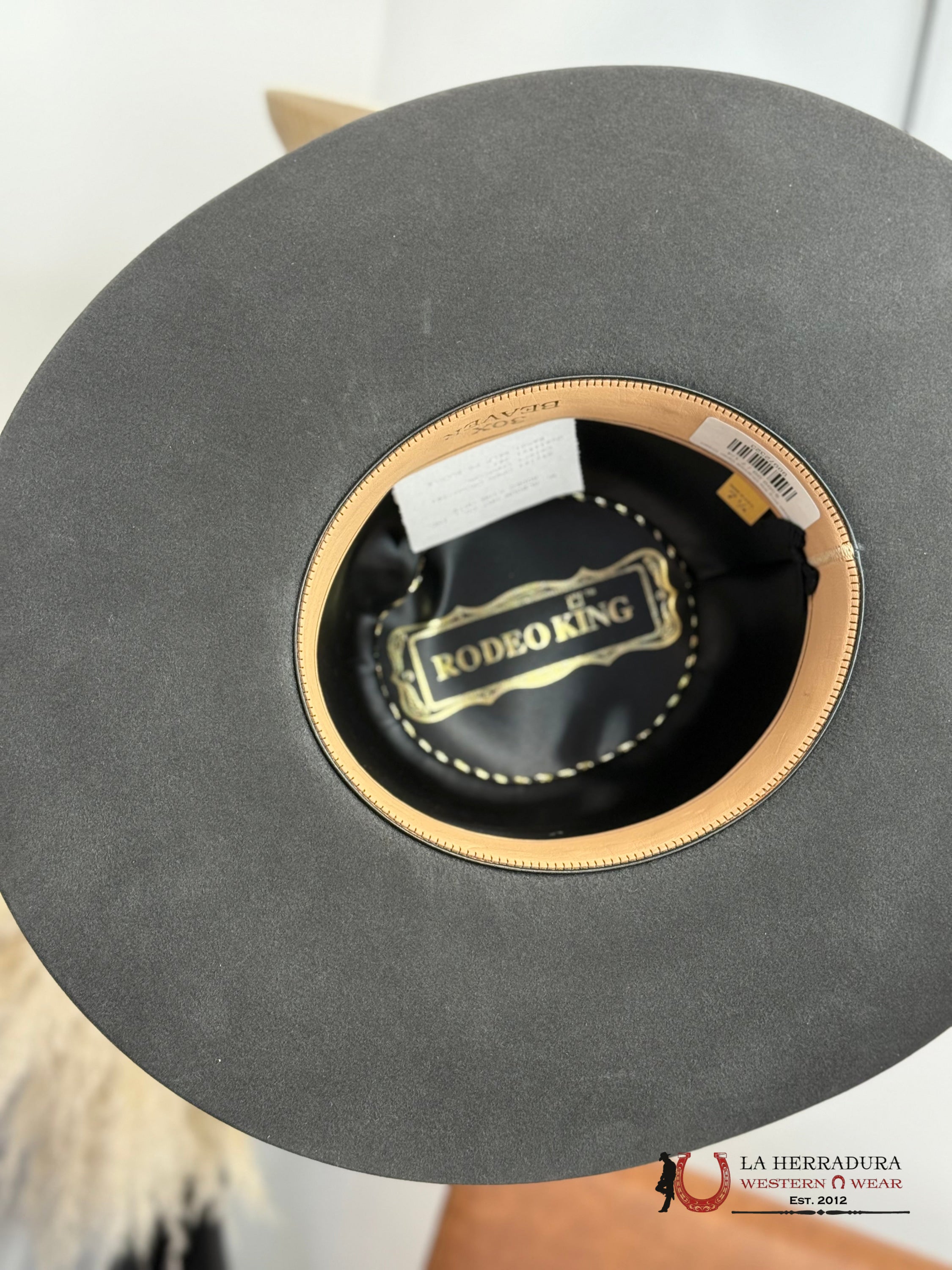 Rodeo King 30x Charcoal Open Crown TEJANA