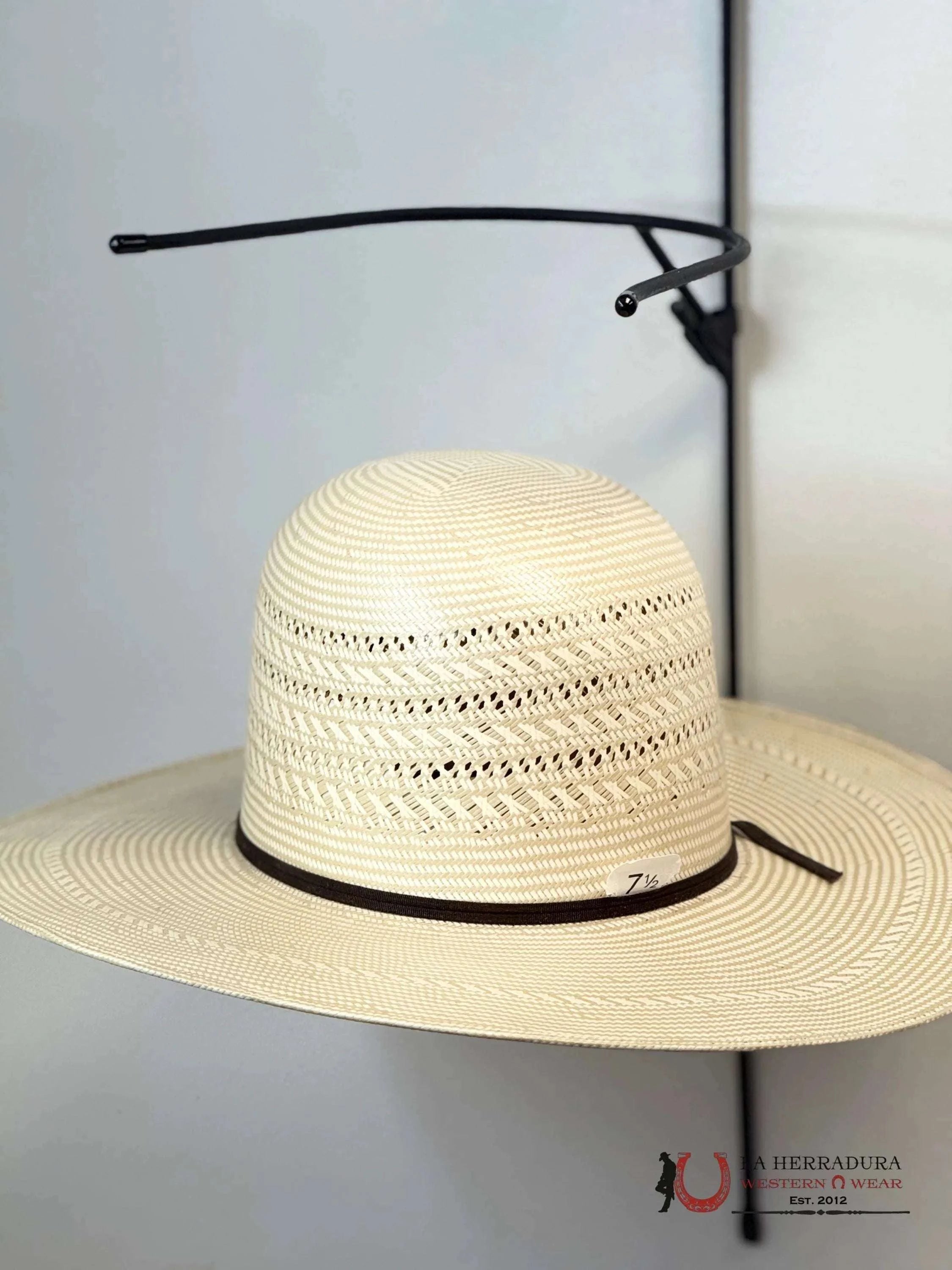RODEO KING #42 OPEN CROWN STRAW HAT PRIME 25X... TEJANA