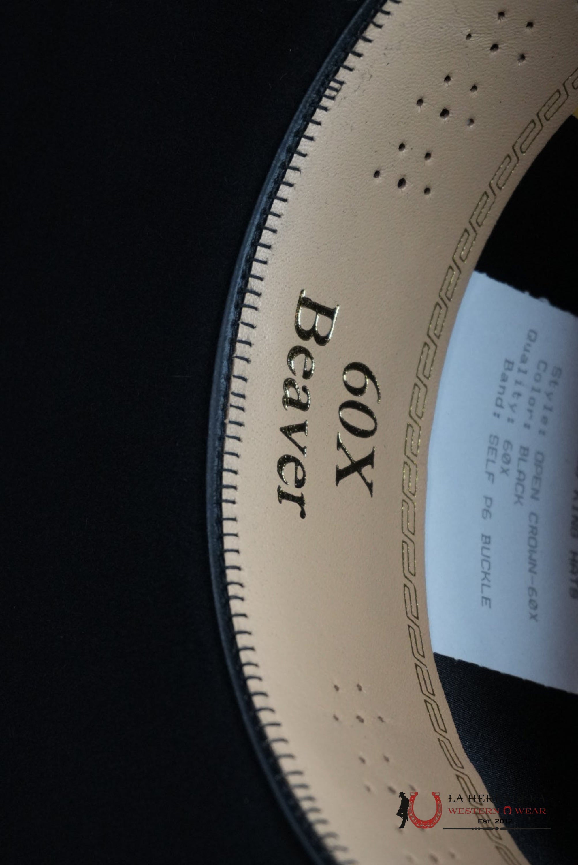 Rodeo King 60x Black Open Crown TEJANA