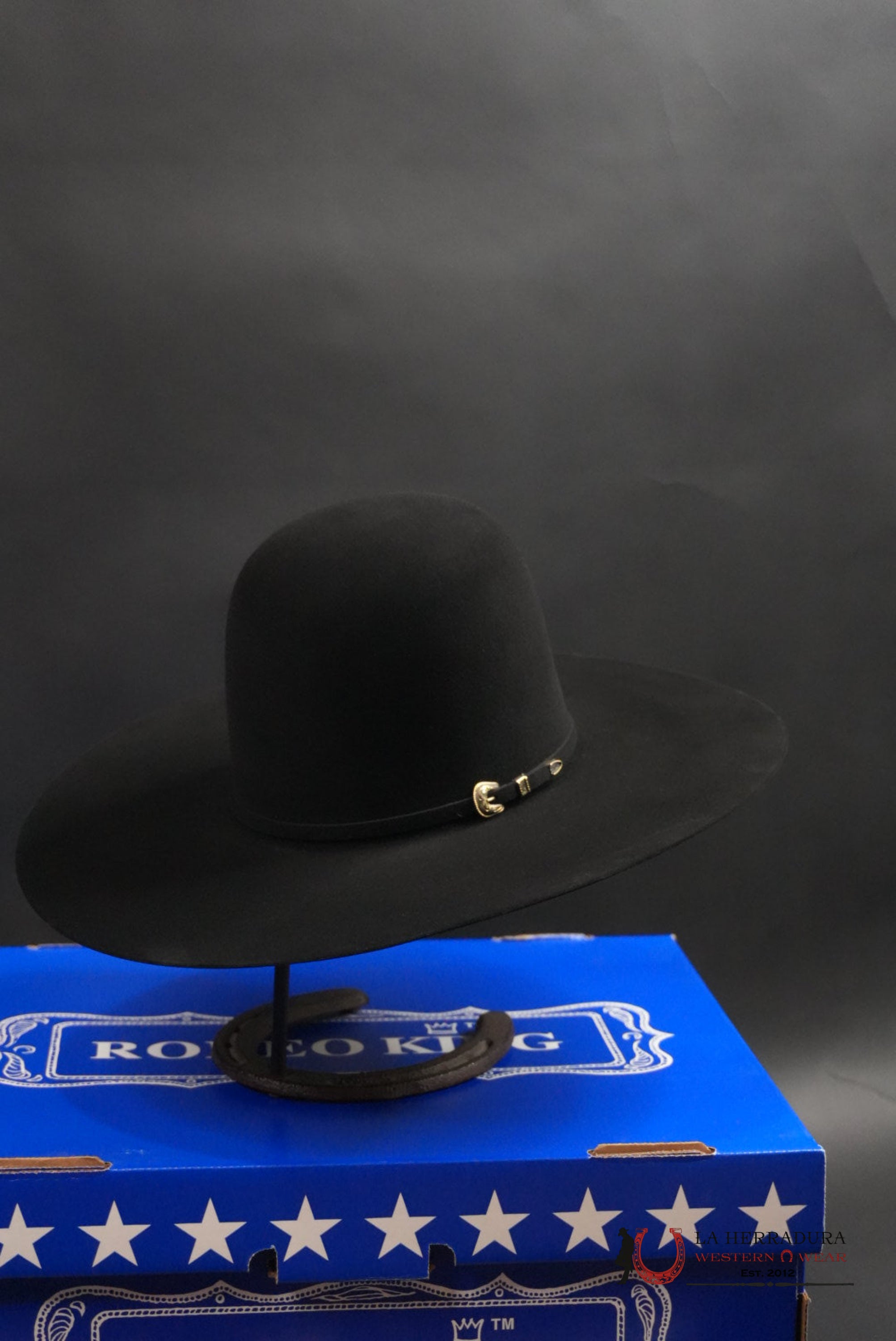 Rodeo King 60x Black Open Crown TEJANA