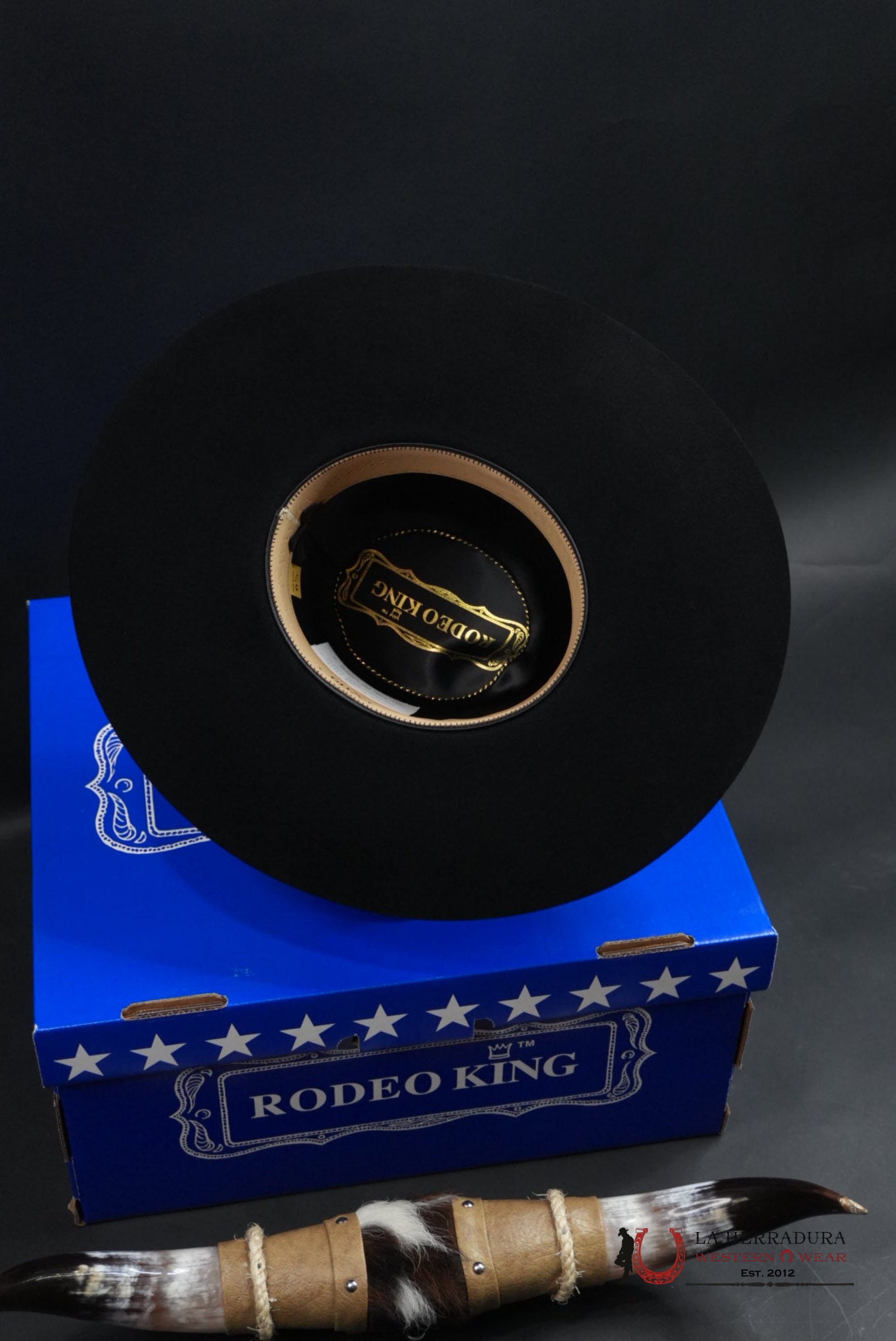 Rodeo King 60x Black Open Crown TEJANA