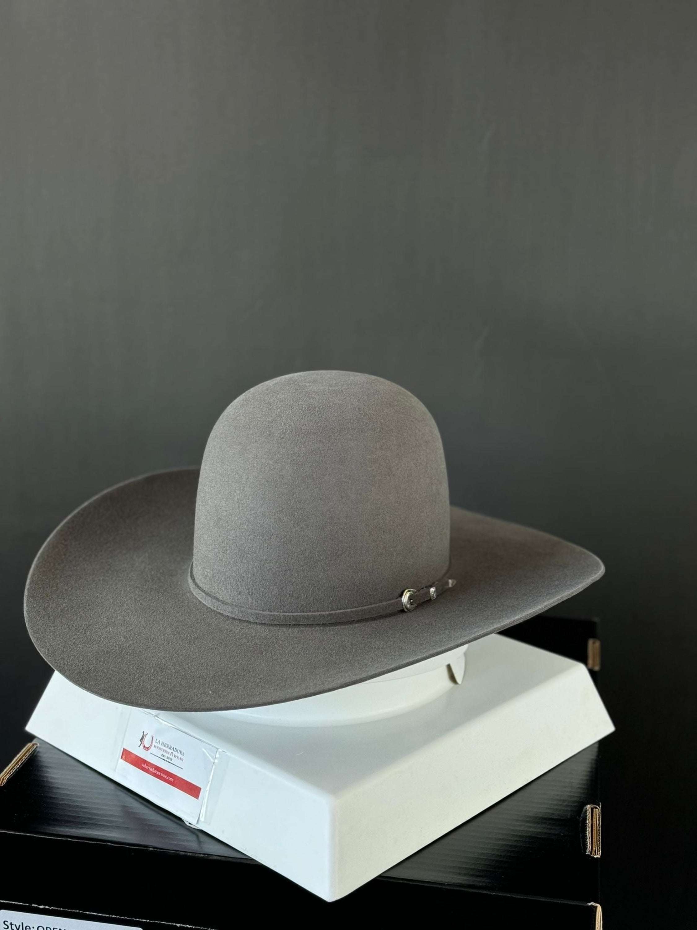 Rodeo King Slate Open Crown 7X Tejana