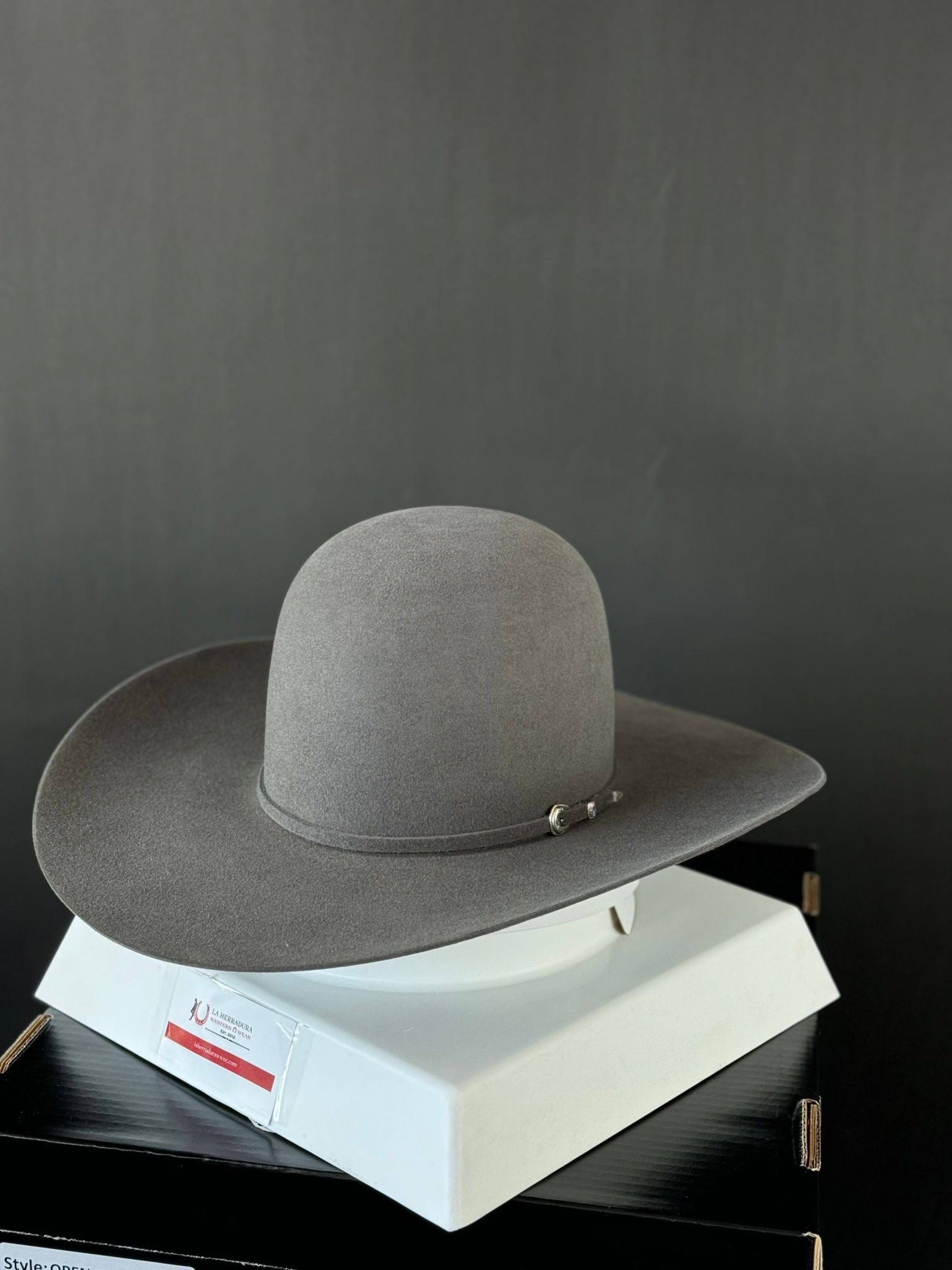 Rodeo King Slate Open Crown 7X Tejana