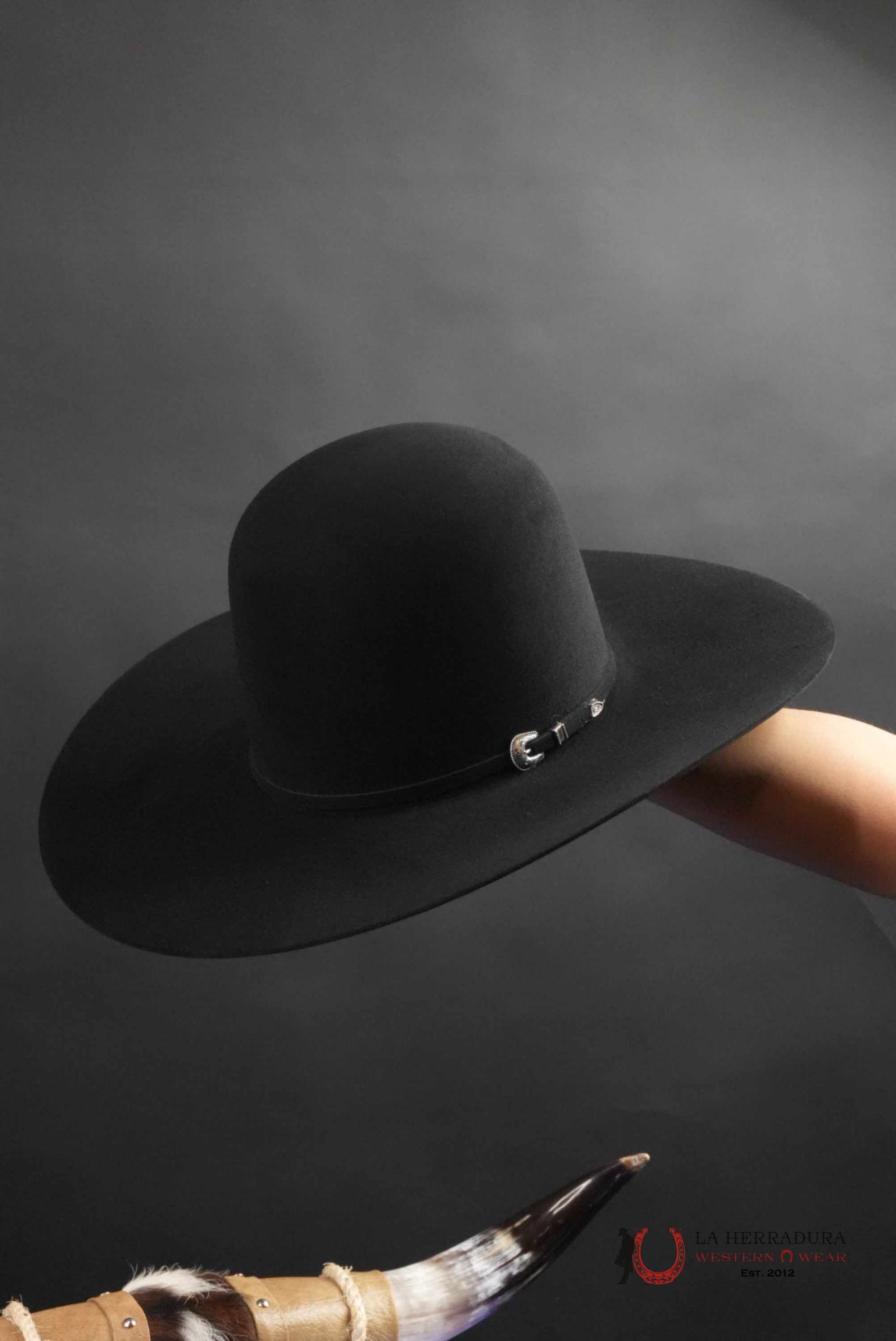 RODEO KING BLACK 30X OPEN CROWN TEJANA