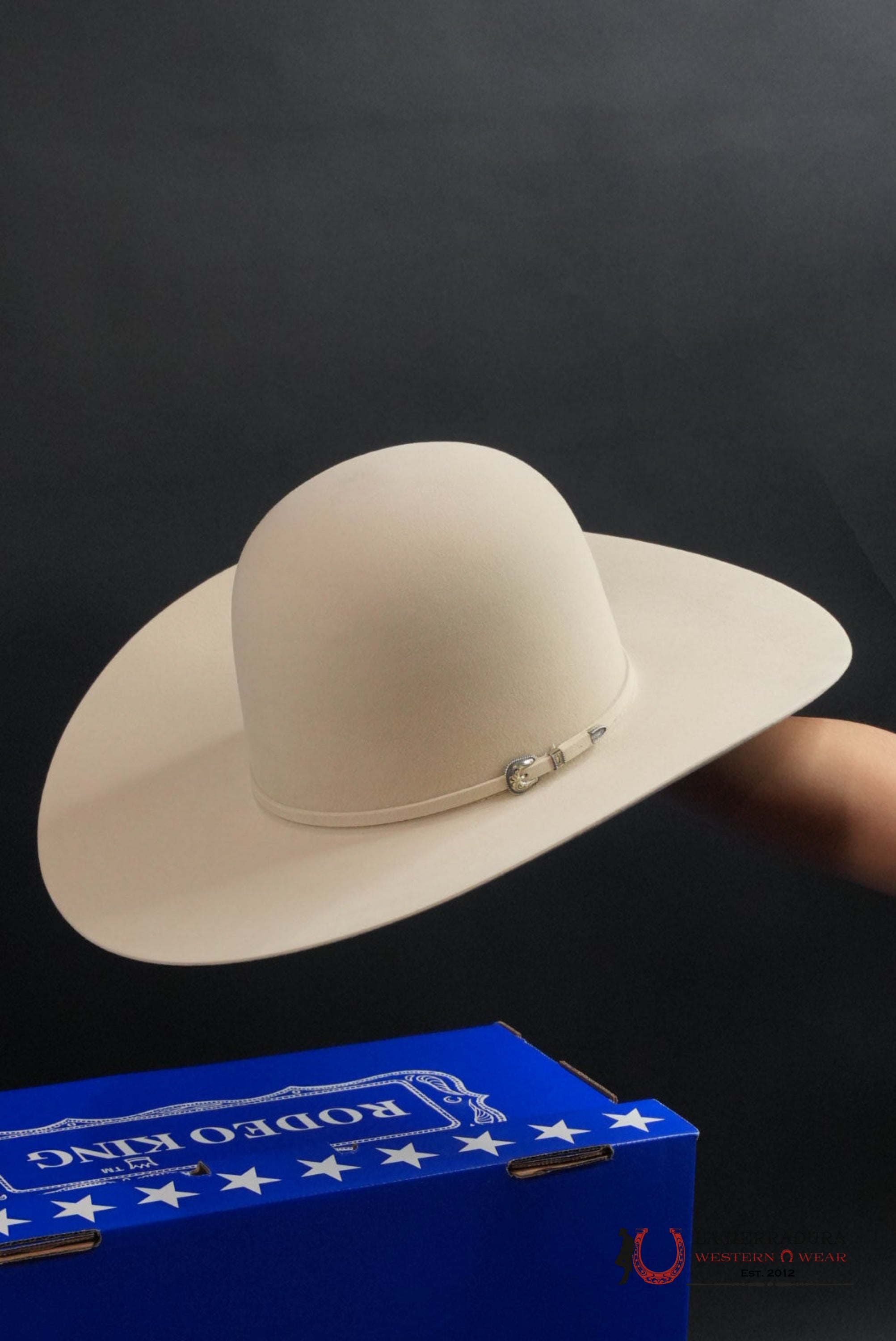 RODEO KING BUCKSKIN 30X OPEN CROWN TEJANA