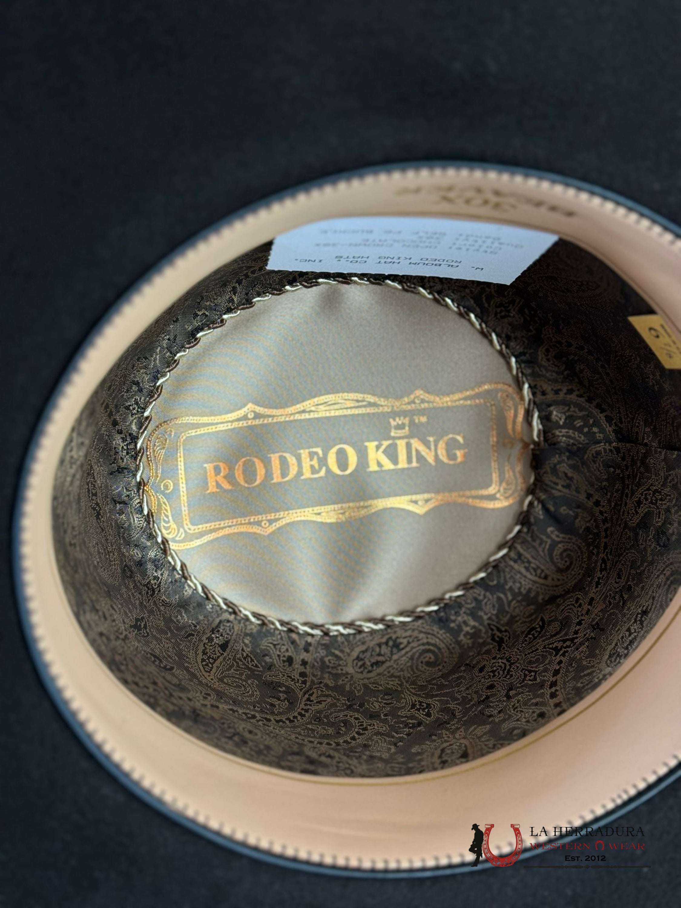 Rodeo King Chocolate 30X Open Crown Tejana