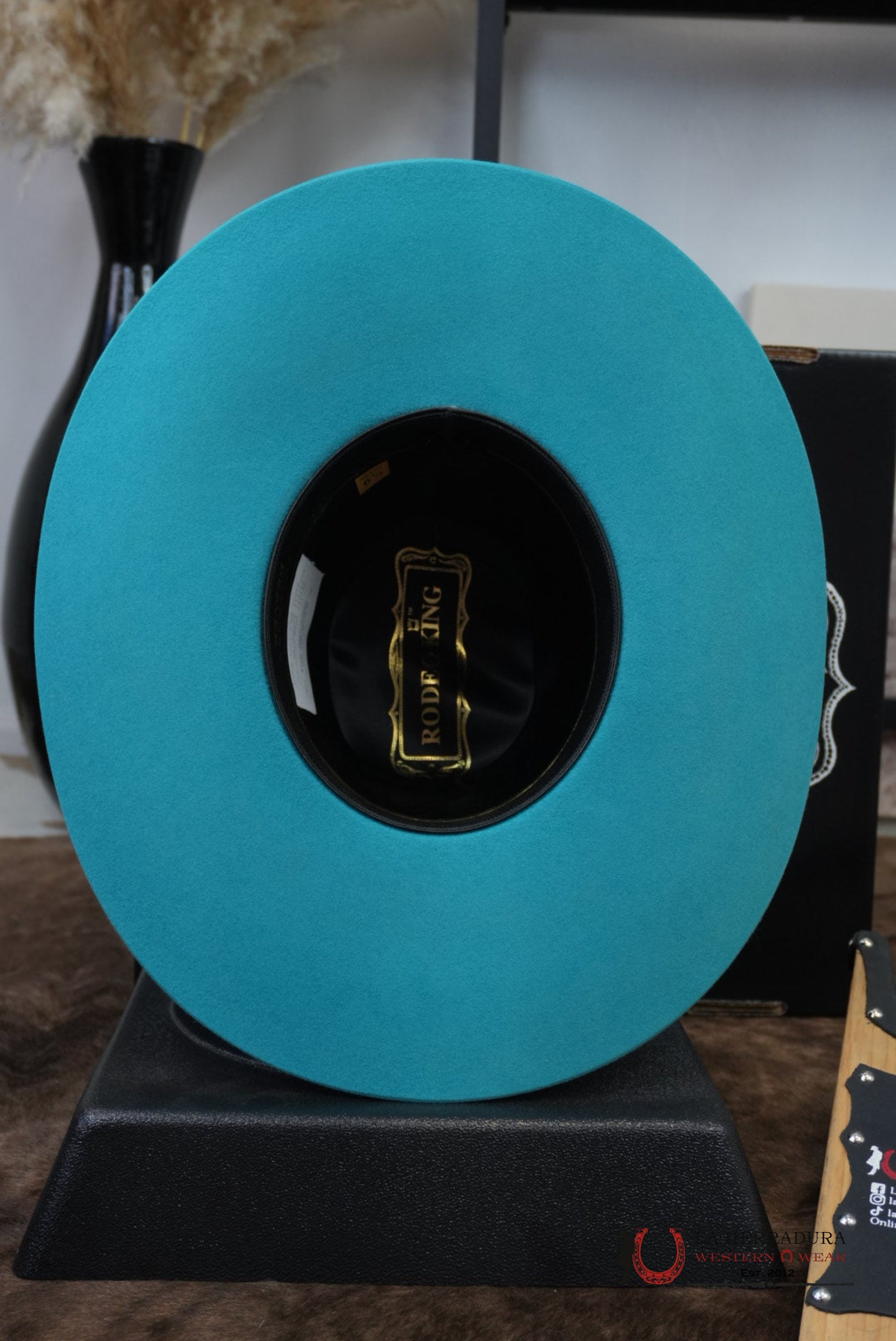 Rodeo King Open Crown Turquoise 7x TEJANA