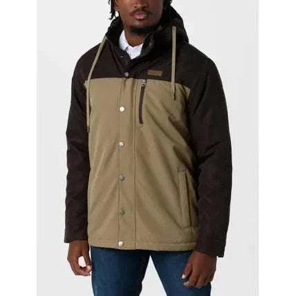 CINCH MENS BARN COAT BROWN-MWJ1574002 Laherradurawwnc.com