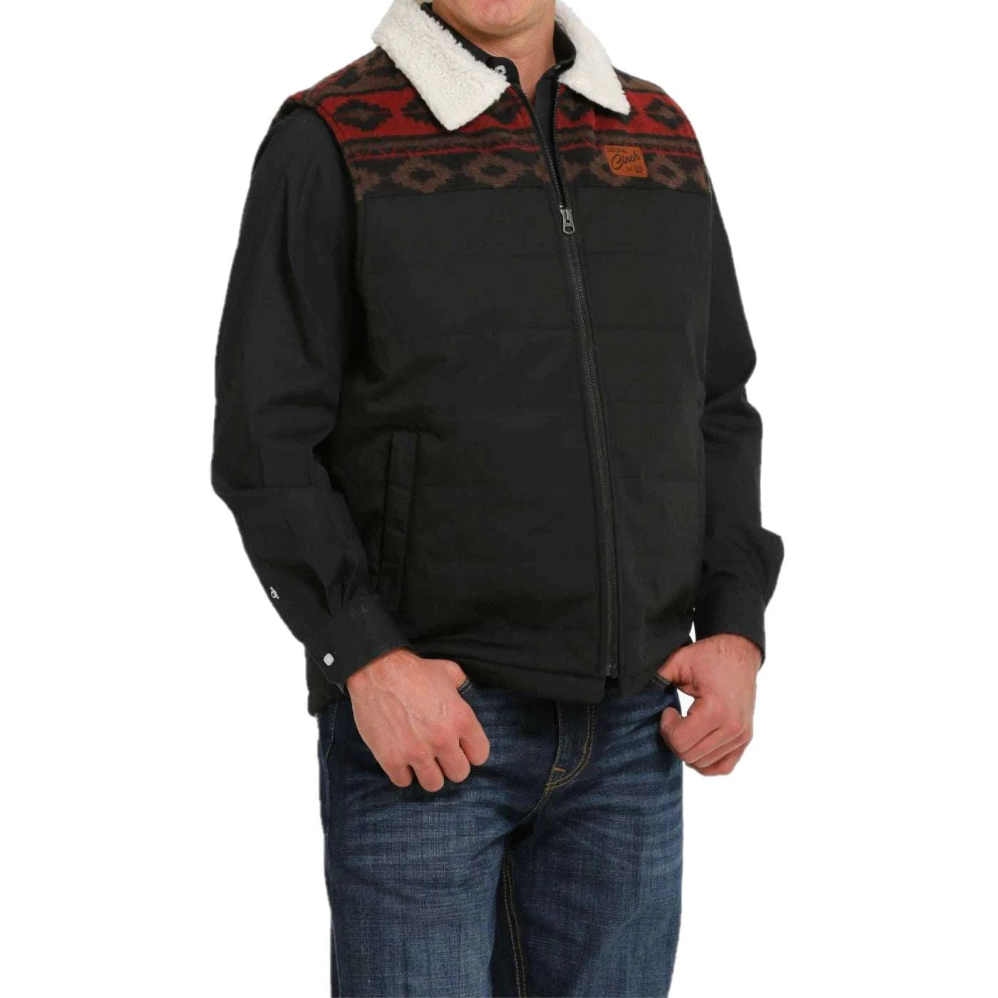 CINCH VEST MENS-MWV1577001 Laherradurawwnc.com