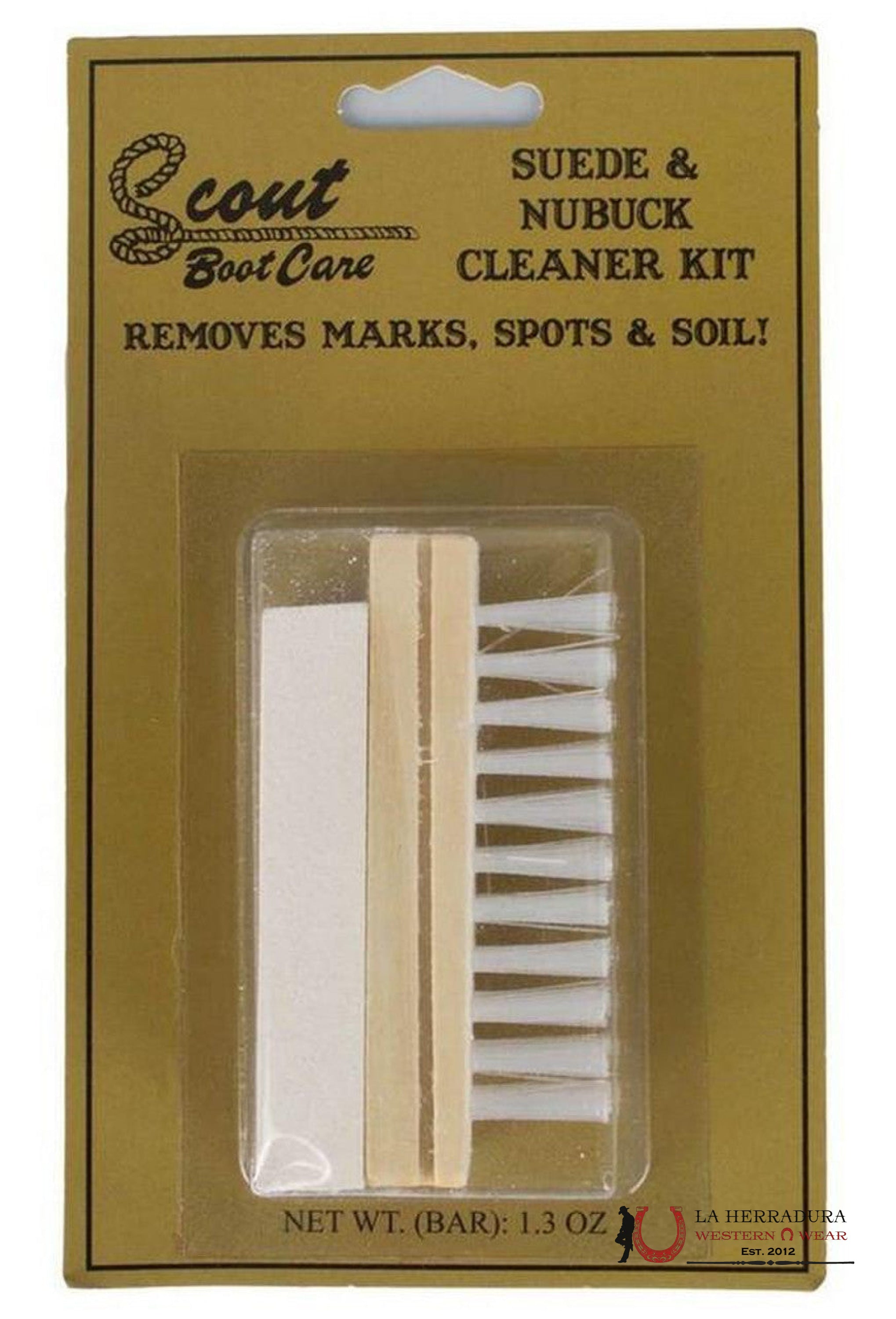 SCOUT BOOT CARE SUEDE & NUBUCK CLEANER KIT STANDARD ACCESORIOS