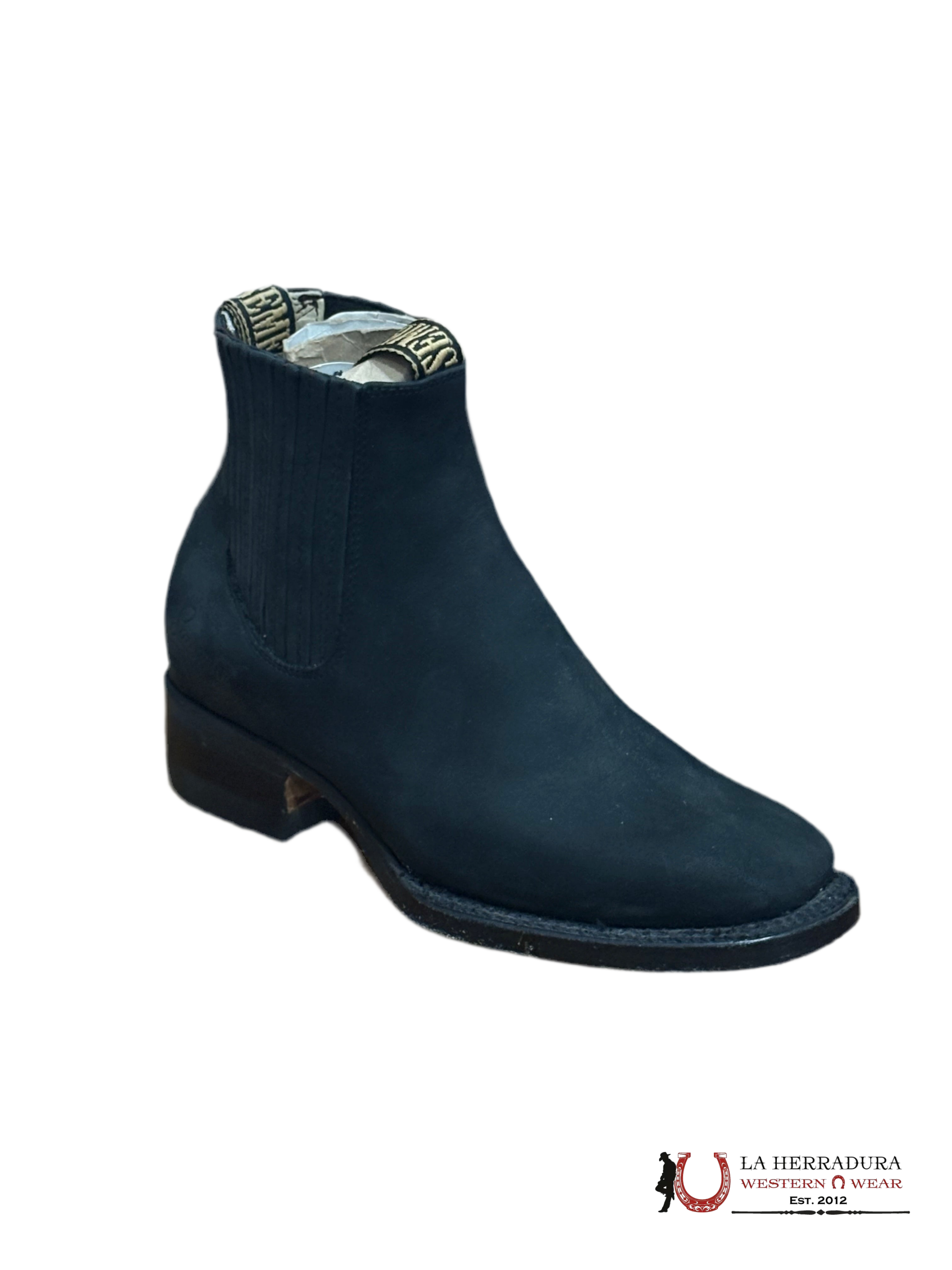 SEMENTAL KIDS BOTÍN RODEO NOBUCK BLACK - RSBK200957 NIÑOS