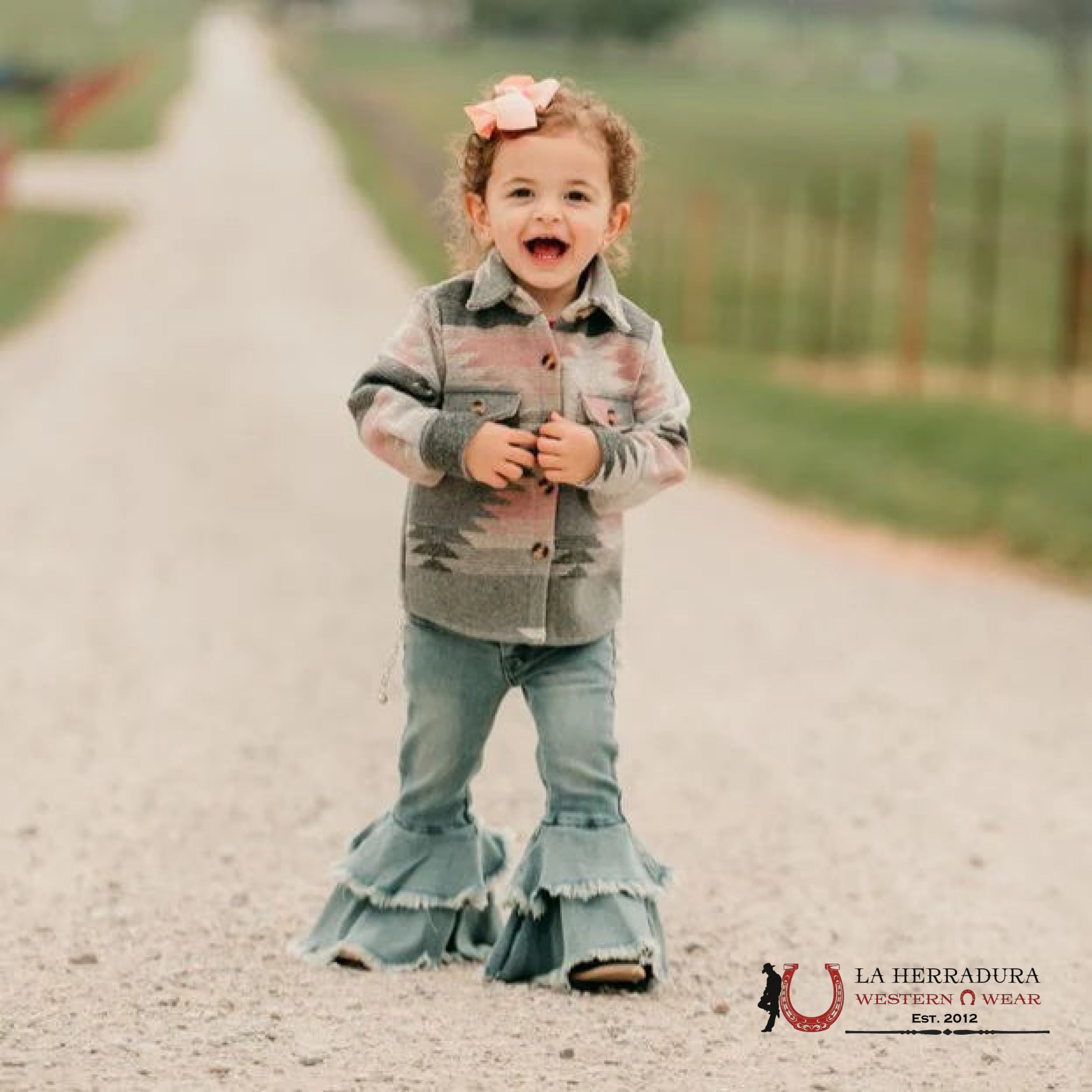 Shea Baby Girl’s Aztec Jacket Niños