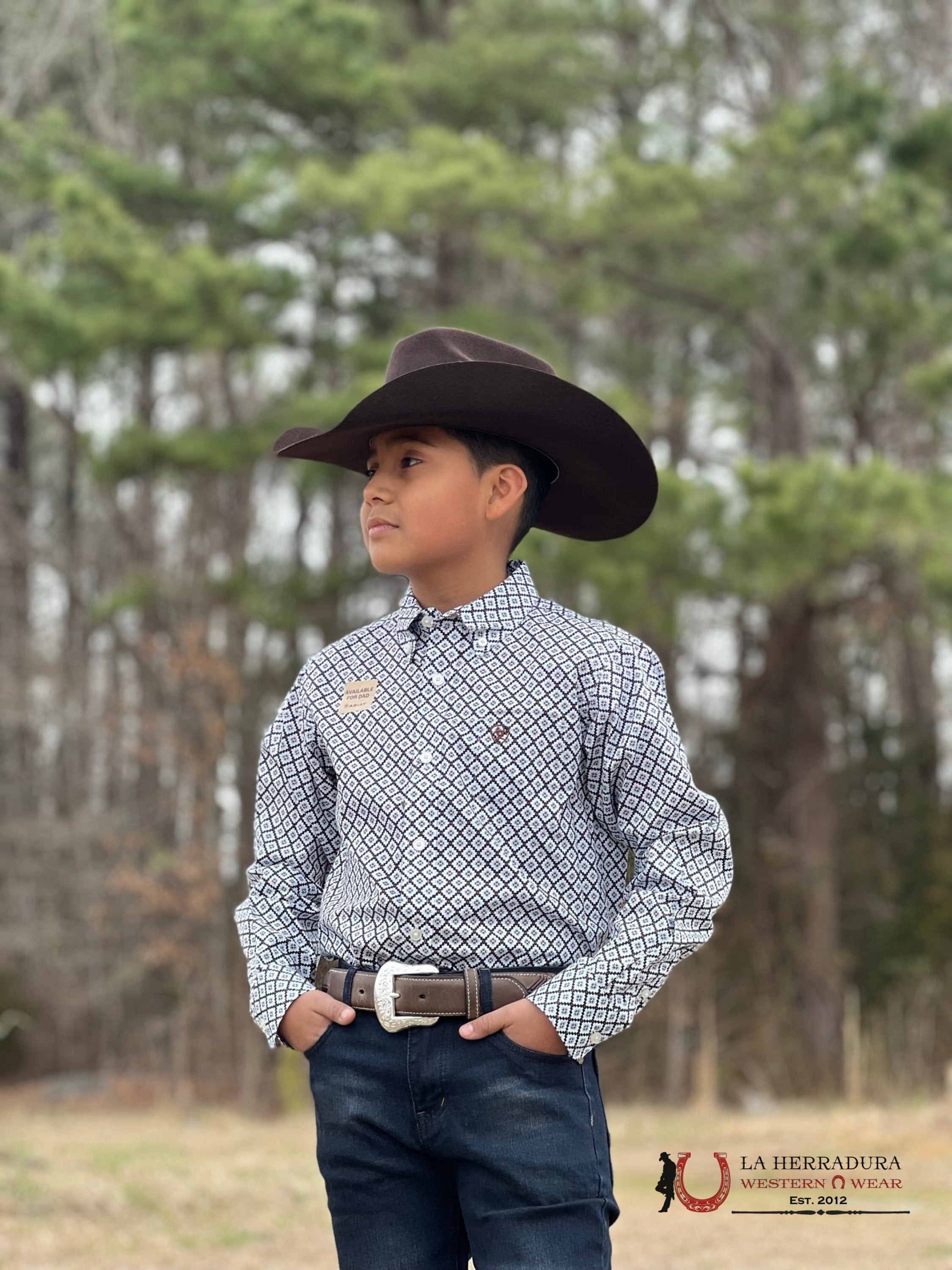 Shirts For Kisd Ariat Tranquil Aqua Blue Niños