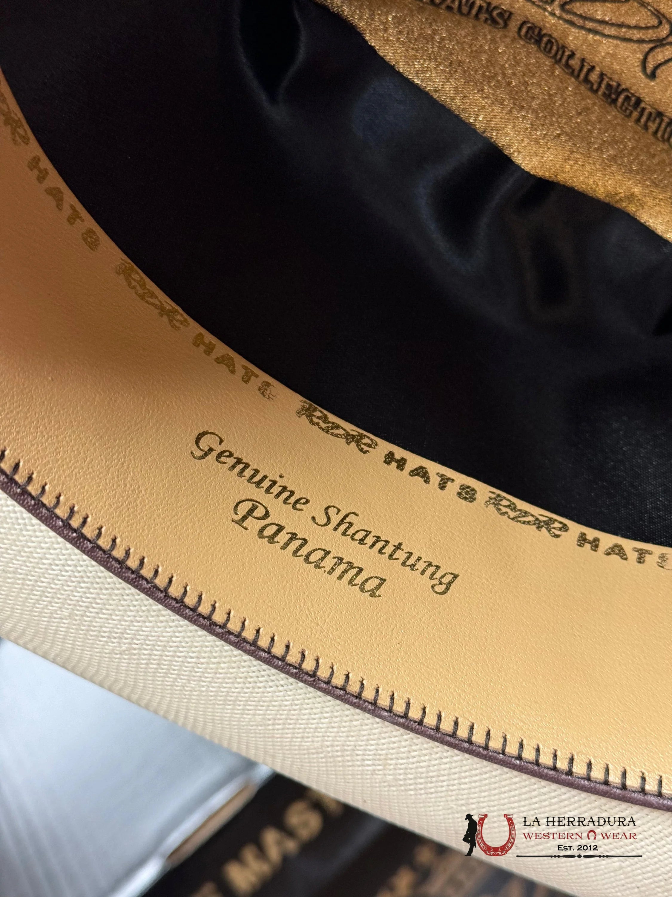 Sombrero Rdr Premium 1000X Copa Alta Natural 3 1/2 Tejana